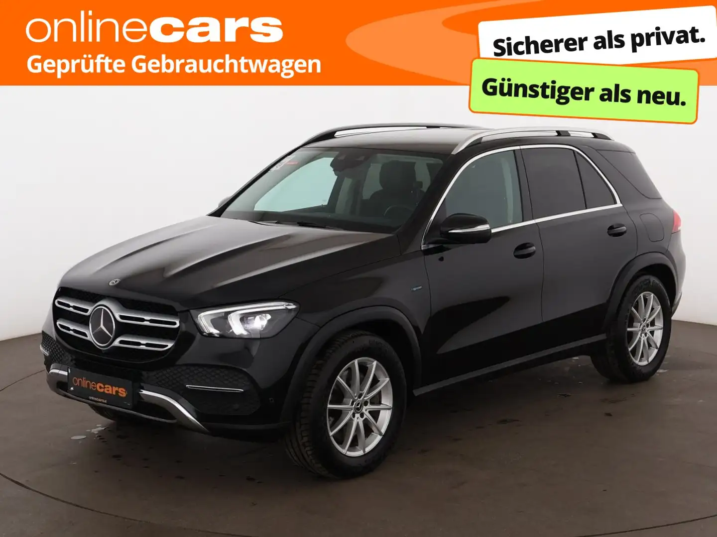 Mercedes-Benz GLE 350 de PHEV 4Matic Aut LED 360-CAM RADAR NAVI Schwarz - 1