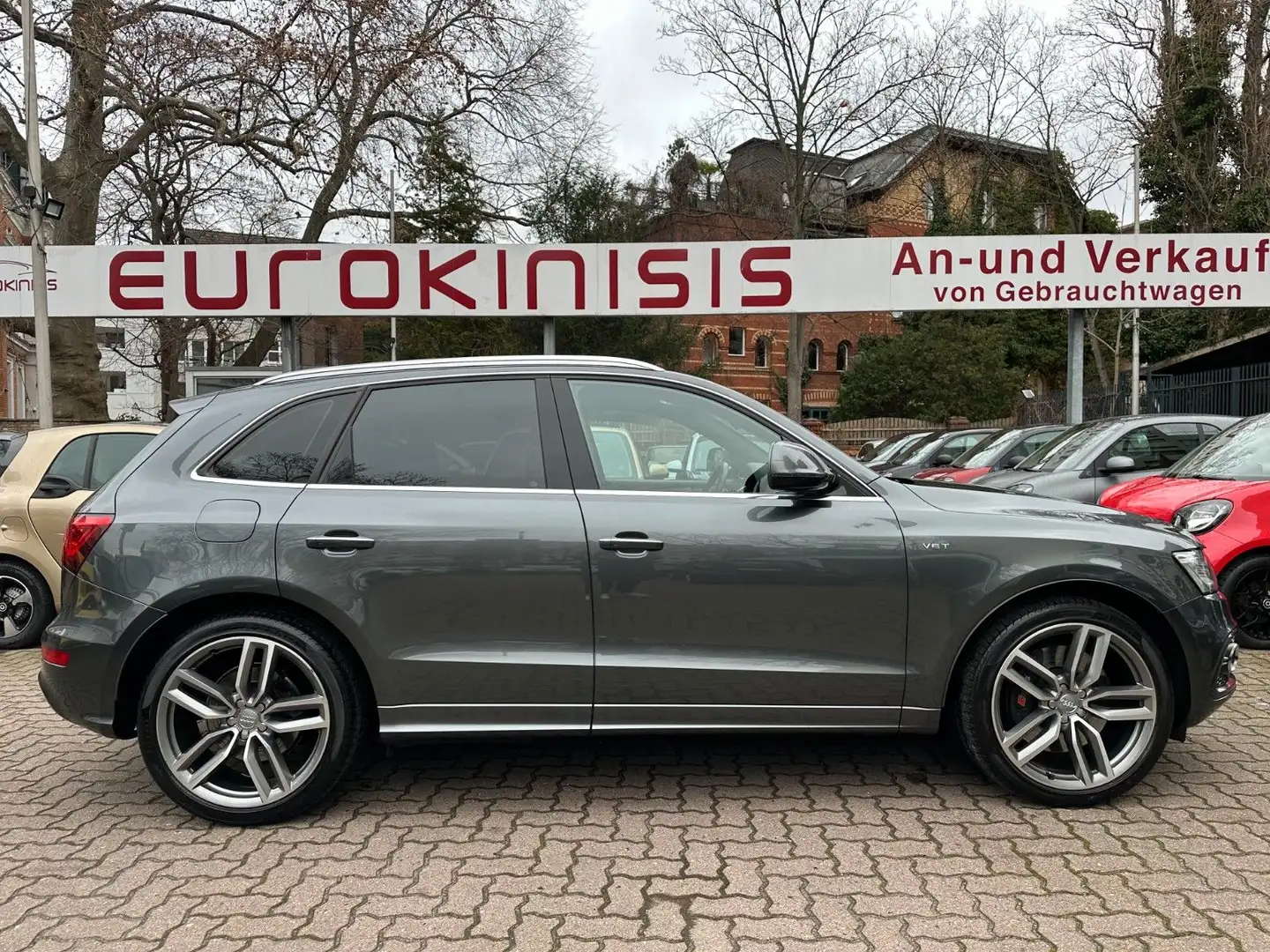 Audi SQ5 3.0 TDI COMPETITION Q*SHZ*LEDER*B&O*PTS* Сірий - 1