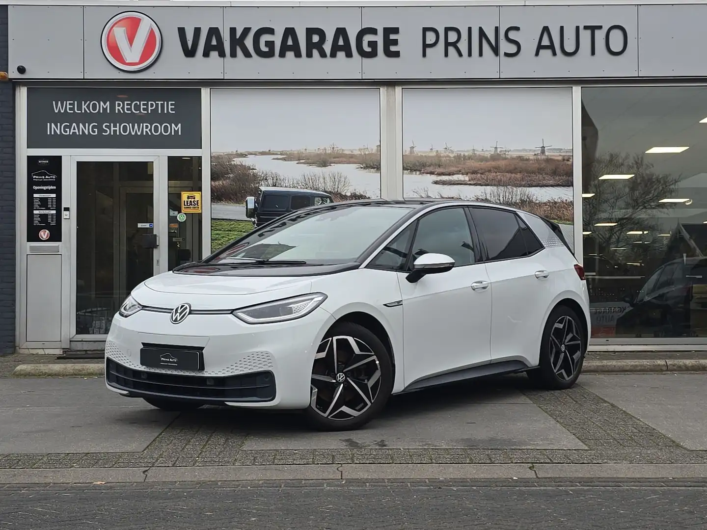 Volkswagen ID.3 First Plus 58 kWh |SOH 94%|STUUR+STOELVERW.|CARPLA Білий - 1