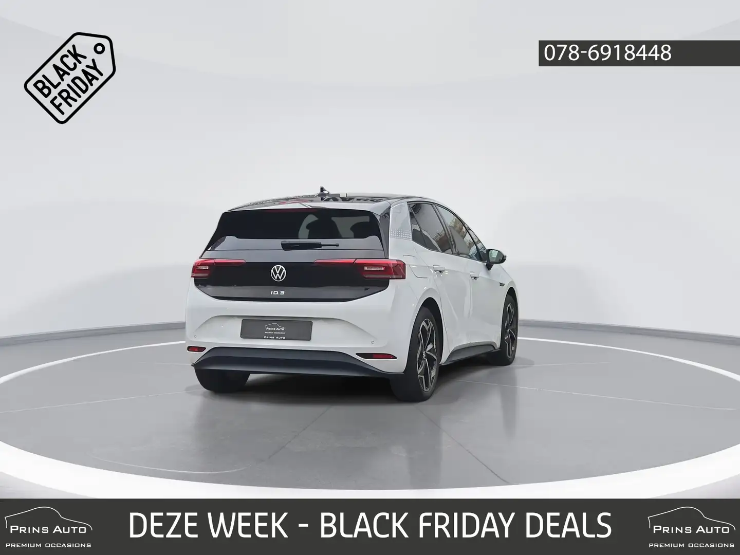Volkswagen ID.3 First Plus 58 kWh |SOH 94%|STUUR+STOELVERW.|CARPLA Белый - 2