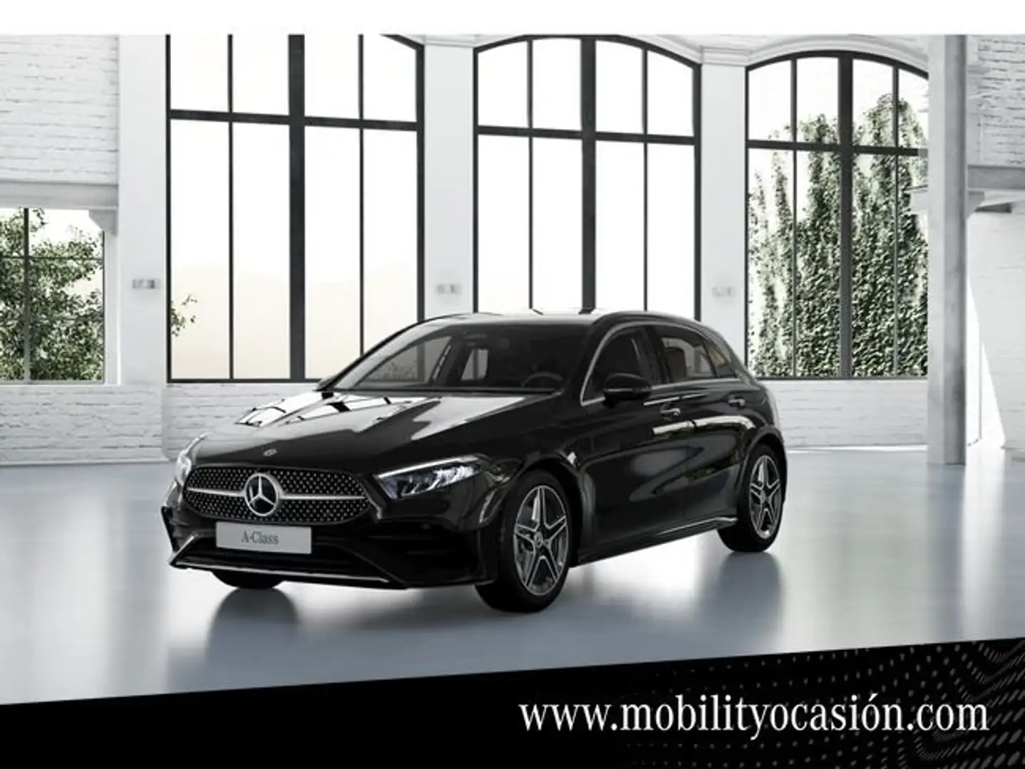 Mercedes-Benz A 180 180CDI Aut. Negro - 1