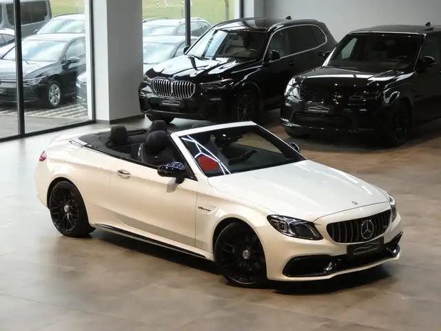 Mercedes-Benz C 63 AMG Cabrio*Head-Up*Burmester*Airscarf*Night