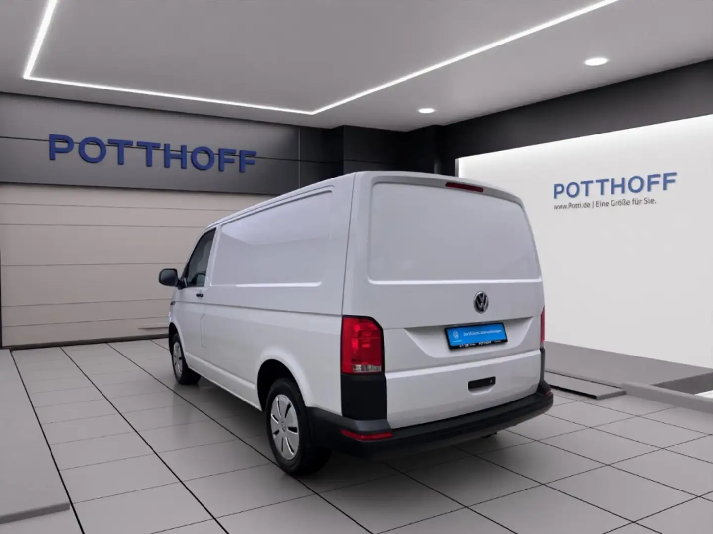 Volkswagen T6.1 Transporter Kombi 2.0 TDI FWD KLIMA PDC Weiß - 2