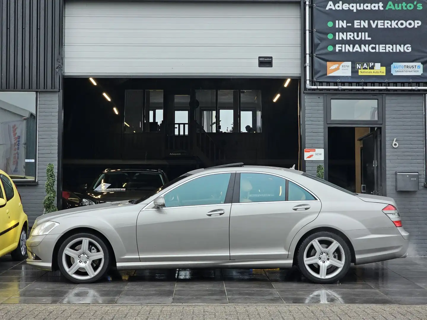 Mercedes-Benz S 500 Youngtimer|Bomvol|AMG Line|APK Gris - 2