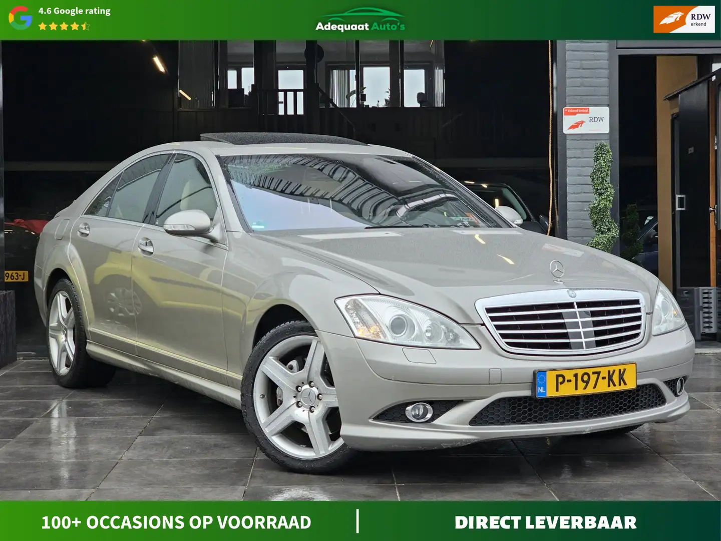 Mercedes-Benz S 500 Youngtimer|Bomvol|AMG Line|APK Gris - 1