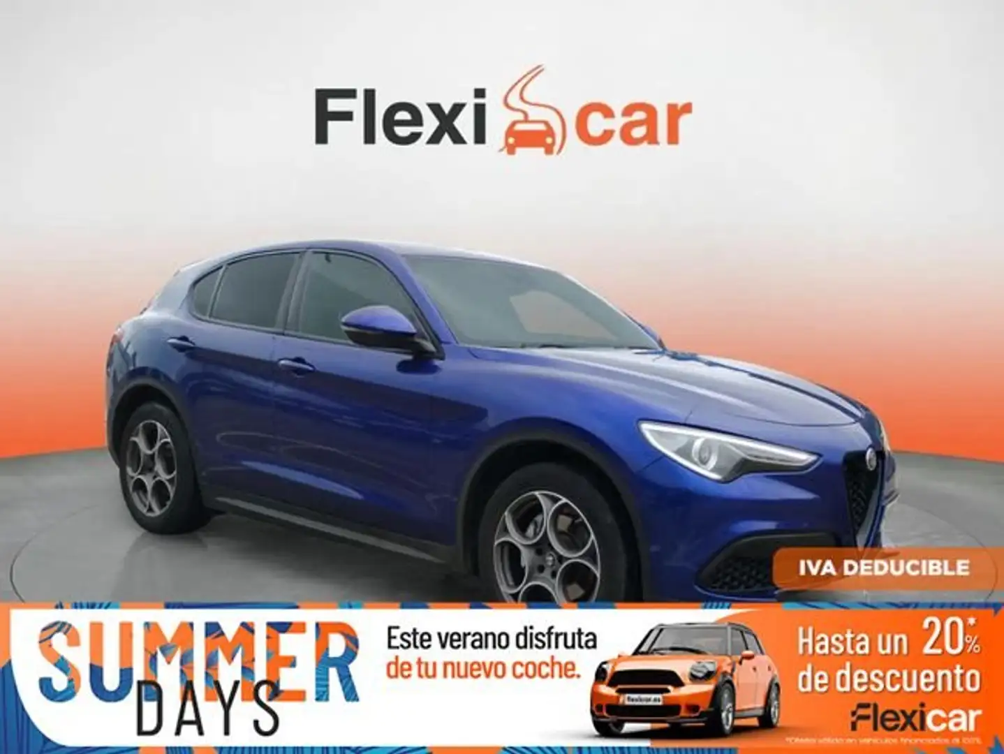 Alfa Romeo Stelvio 2.0+Gasolina+147kW+%28200cv%29+SPRINT+Q4 Azul - 1