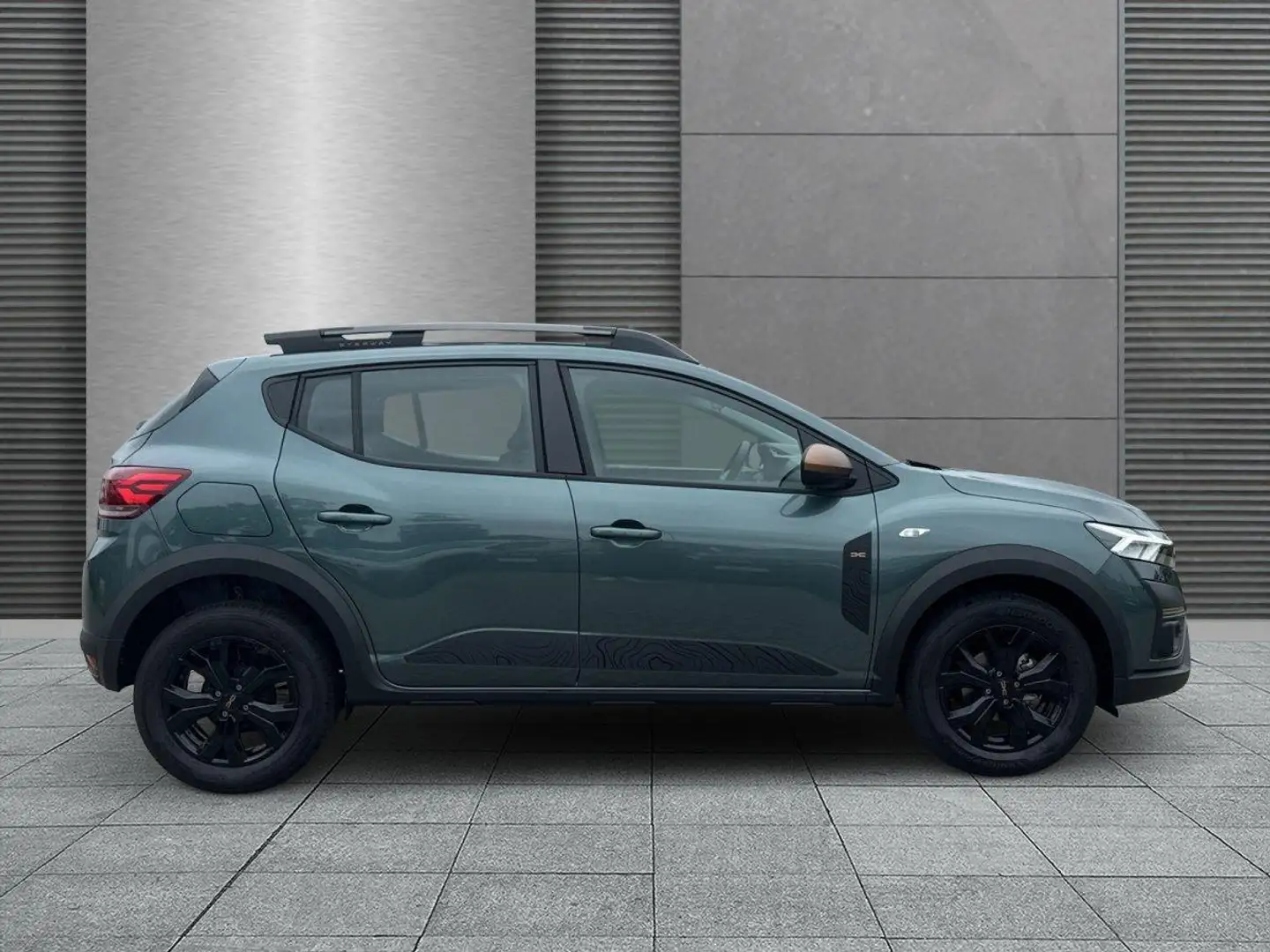 Dacia Sandero Stepway Extreme+RFK+SHK+Klimaauto TCe 110 81 kW... Grün - 2