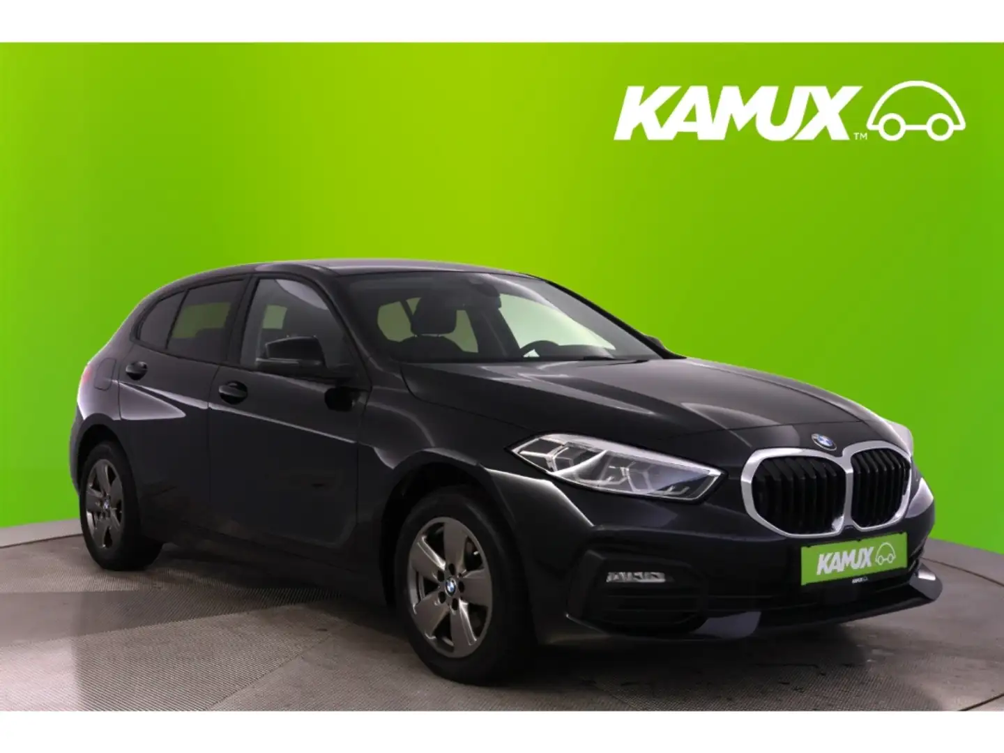BMW 118 i Steptronic Advantage+LED+NAVI+VIRTUAL+PDC Schwarz - 1