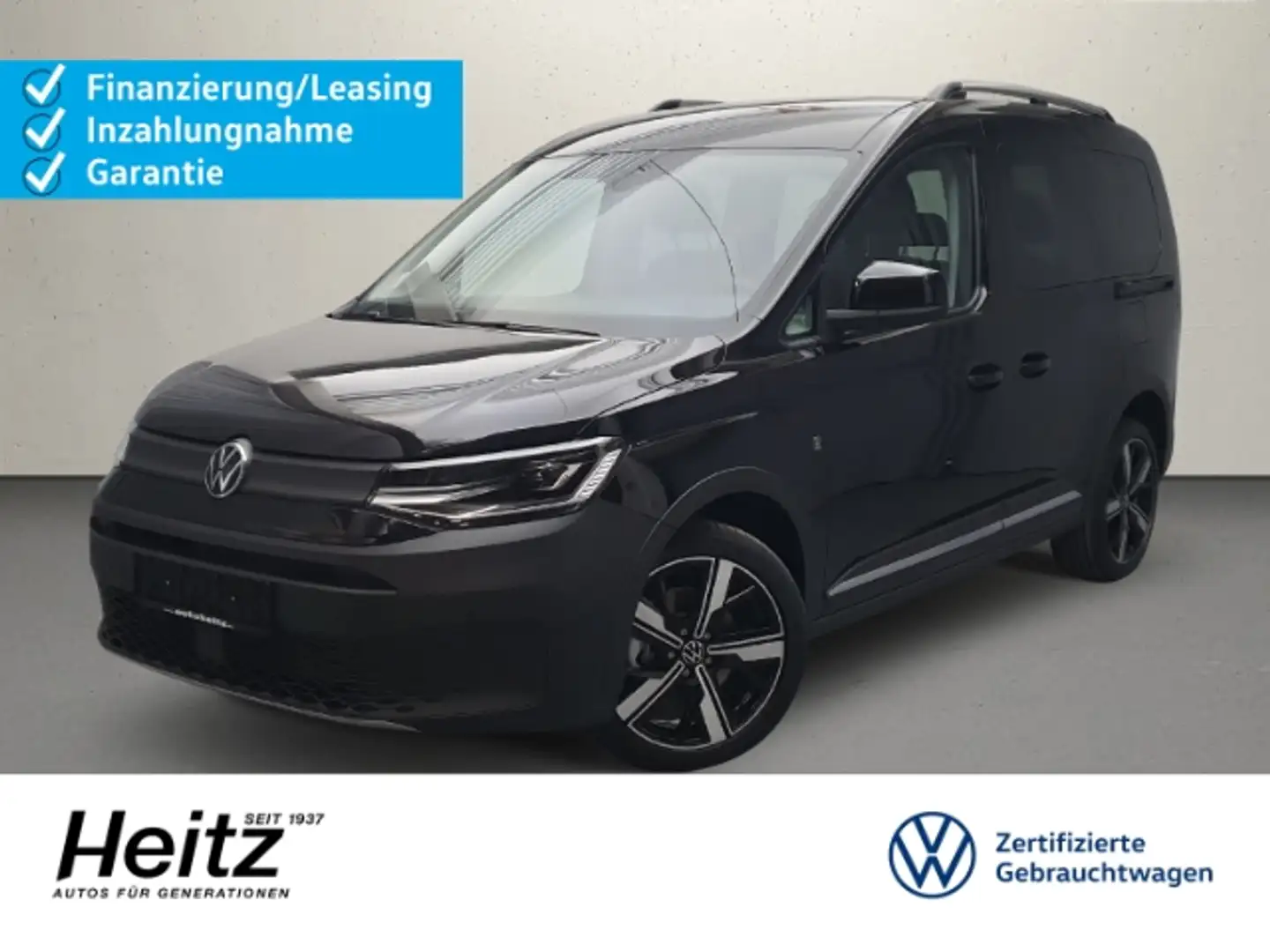 Volkswagen Caddy PanAmericana TDI 4MOTION AHK Navi LED ACC Negro - 1