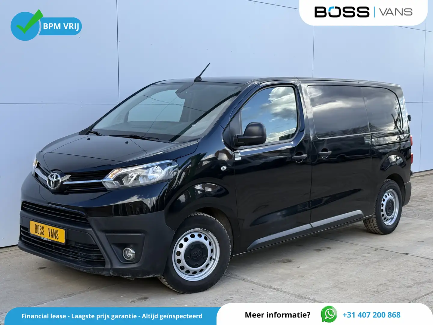 Toyota Proace 2.0 D-4D 180pk Automaat L2 2x Schuifdeur Airco Cru Zwart - 1
