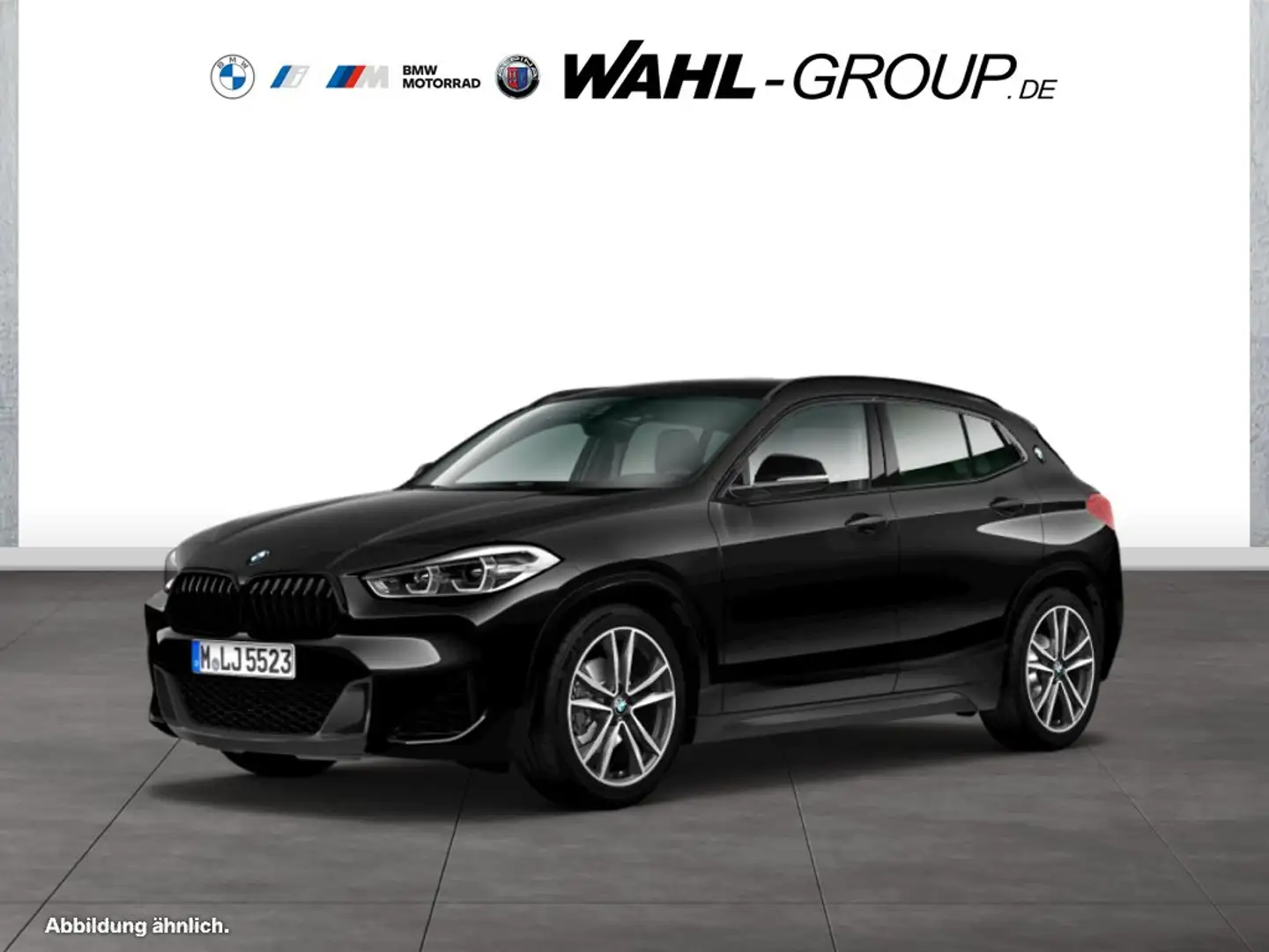 BMW X2 sDrive18d M SPORT AUT NAVI LED GRA PARKASSIST PDC Schwarz - 1