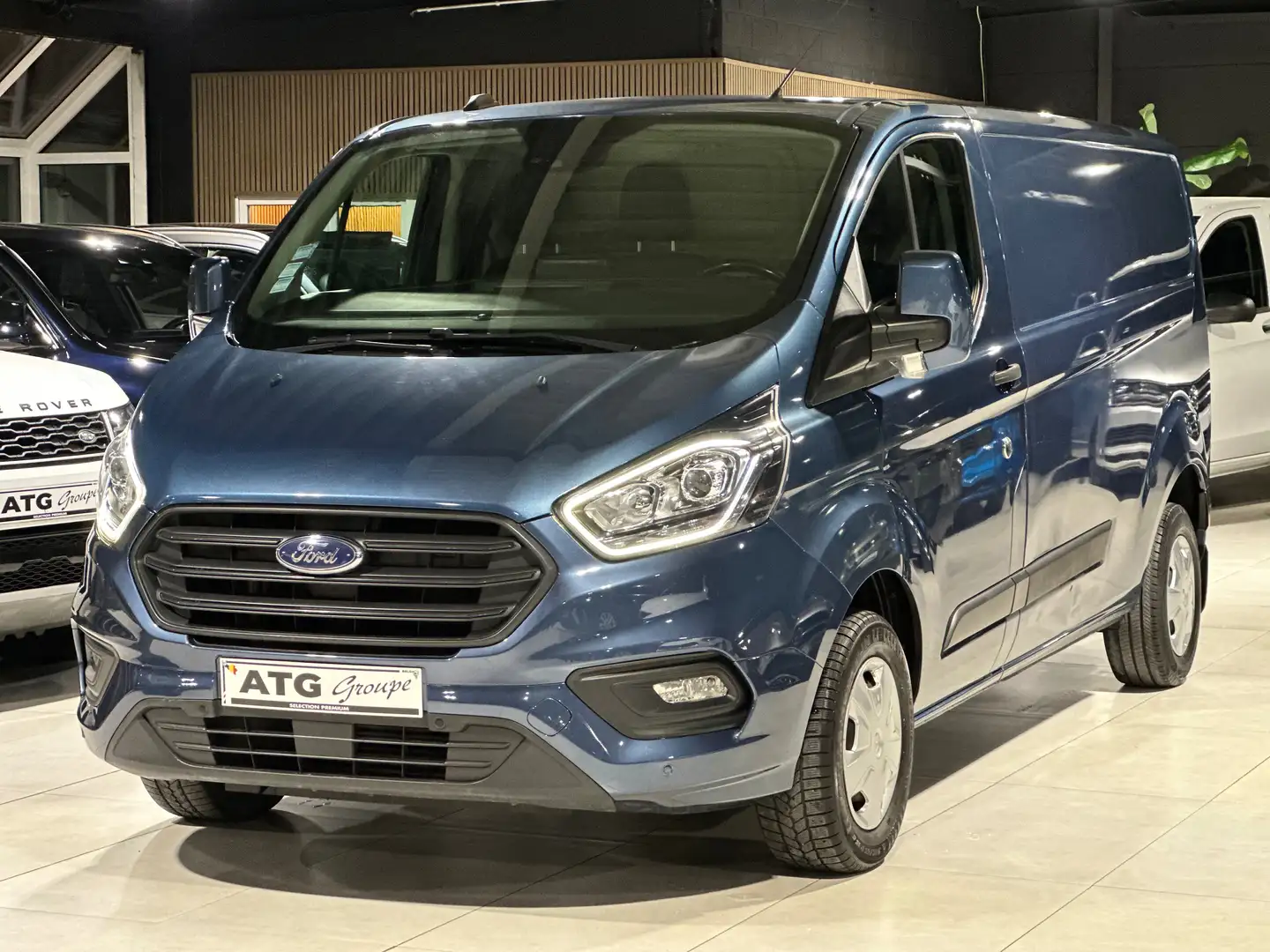 Ford Transit Custom 2.0 TDCi 170CV L2 LONG 2020 69000KM GPS CAMERA LED Blauw - 1