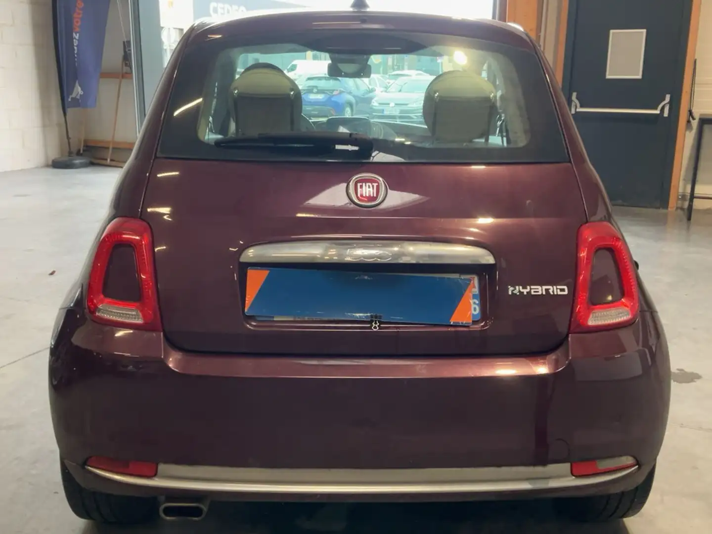 Fiat 500 500 1.0 hybrid Lounge 70cv Mauve - 2