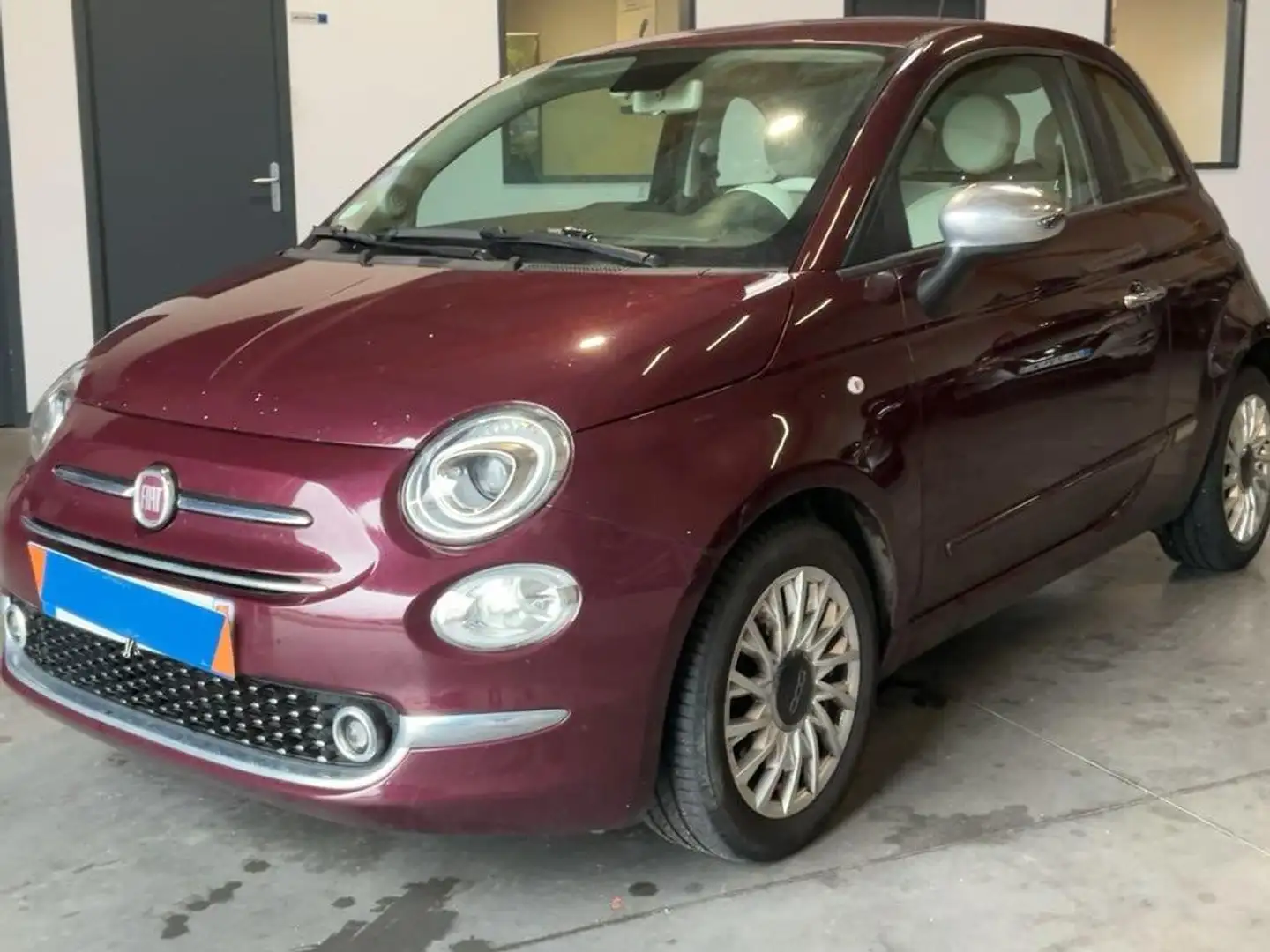 Fiat 500 500 1.0 hybrid Lounge 70cv Mauve - 1