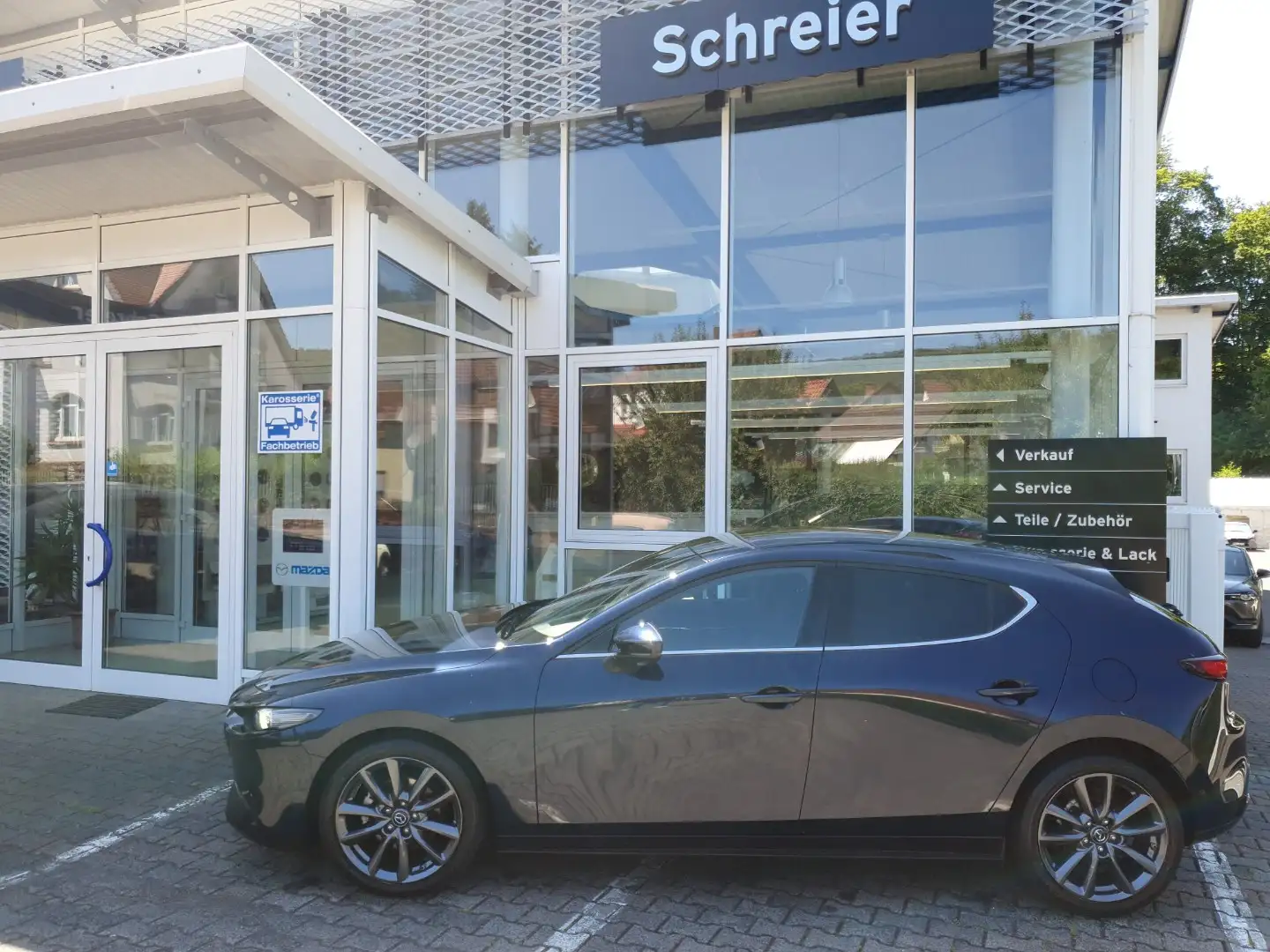 Mazda 3 Selection Design-P.Premium-P. 1.Hand Garantie Blau - 1