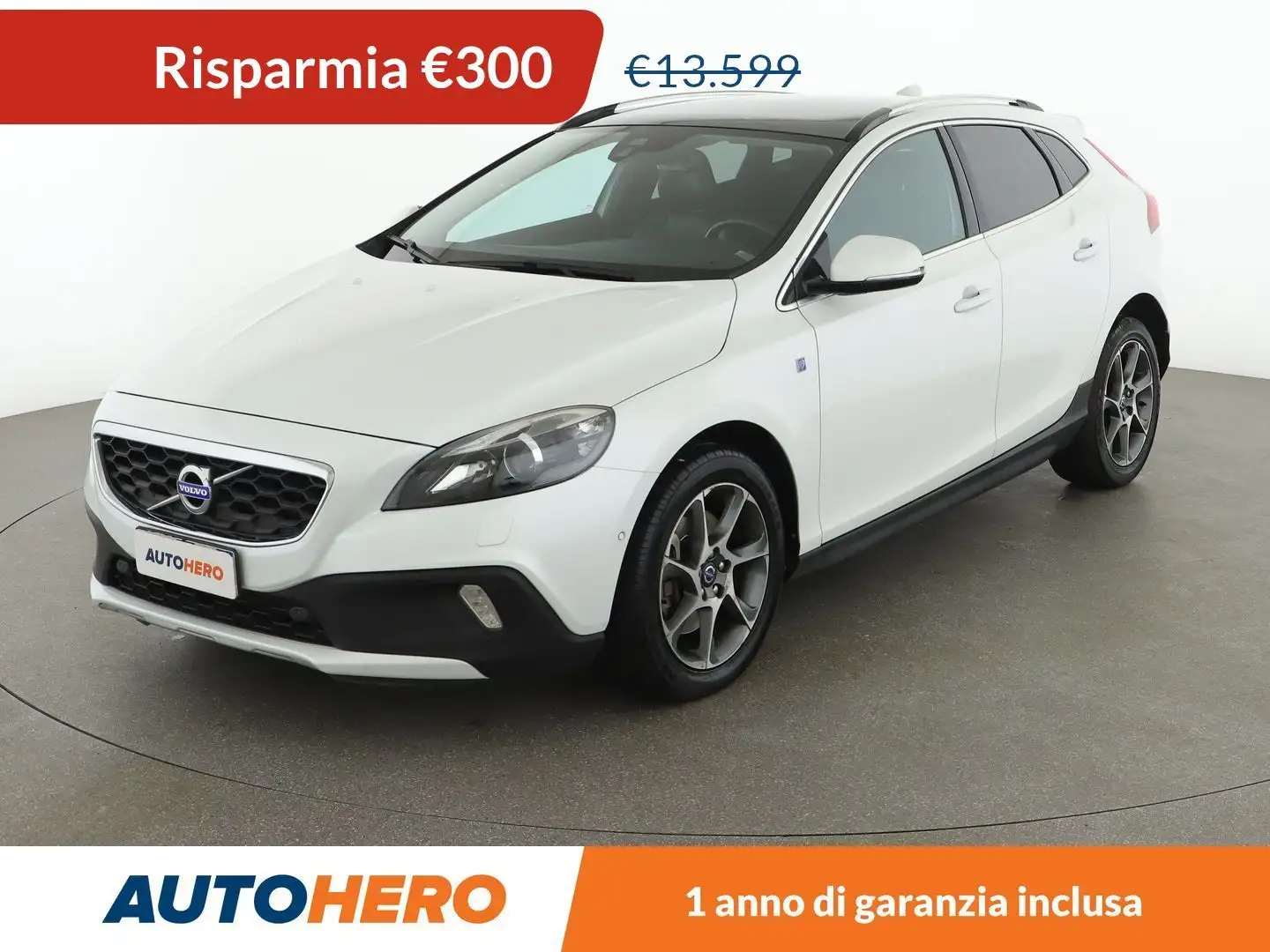 Volvo V40 Cross Country 2.0 D3 Ocean Race Geartronic Bianco - 1