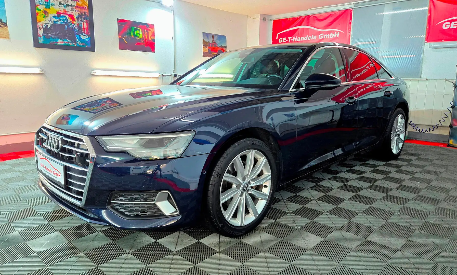 Audi A6 40 TDI Aut. LED Virtual-Tacho Leder Navi Blau - 1