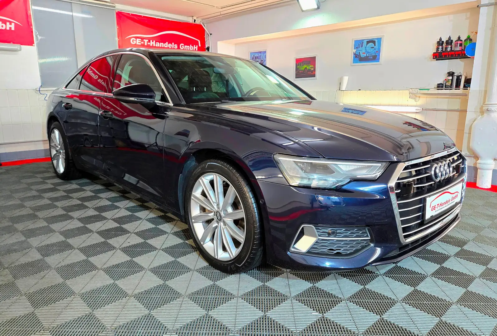 Audi A6 40 TDI Aut. LED Virtual-Tacho Leder Navi Blau - 2