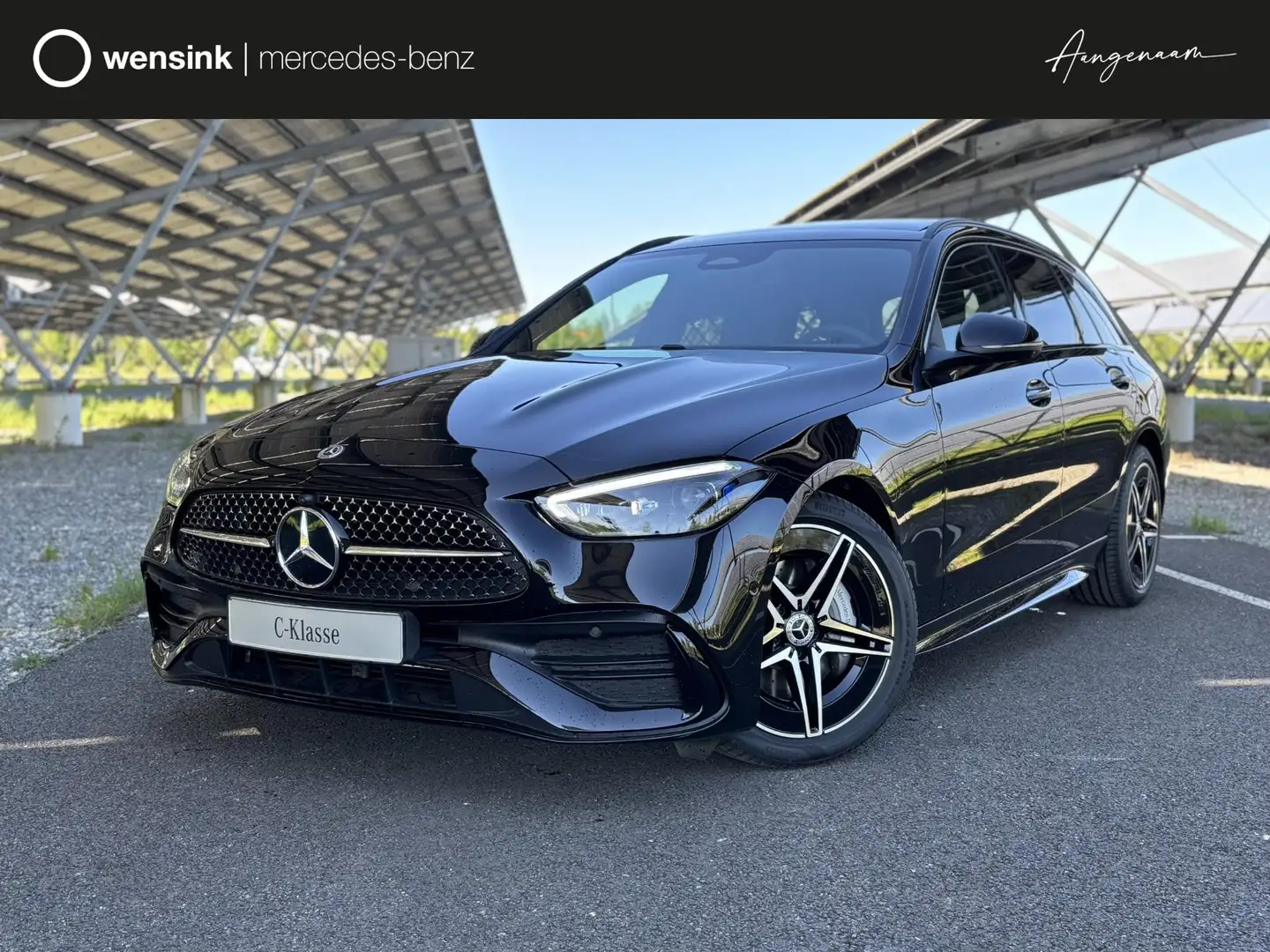 Mercedes-Benz C 180 Estate Business Solution AMG | Night | Panoramdak Zwart - 1