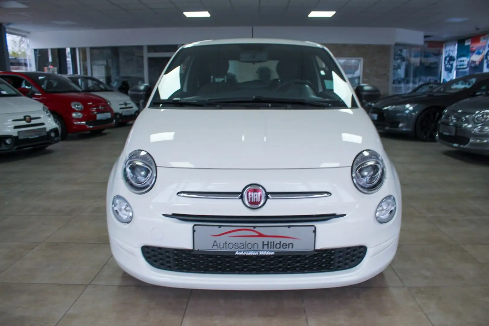 Fiat 500 1.0 CarPlay Alu Klima 1.Hand TÜV neu Weiß - 2