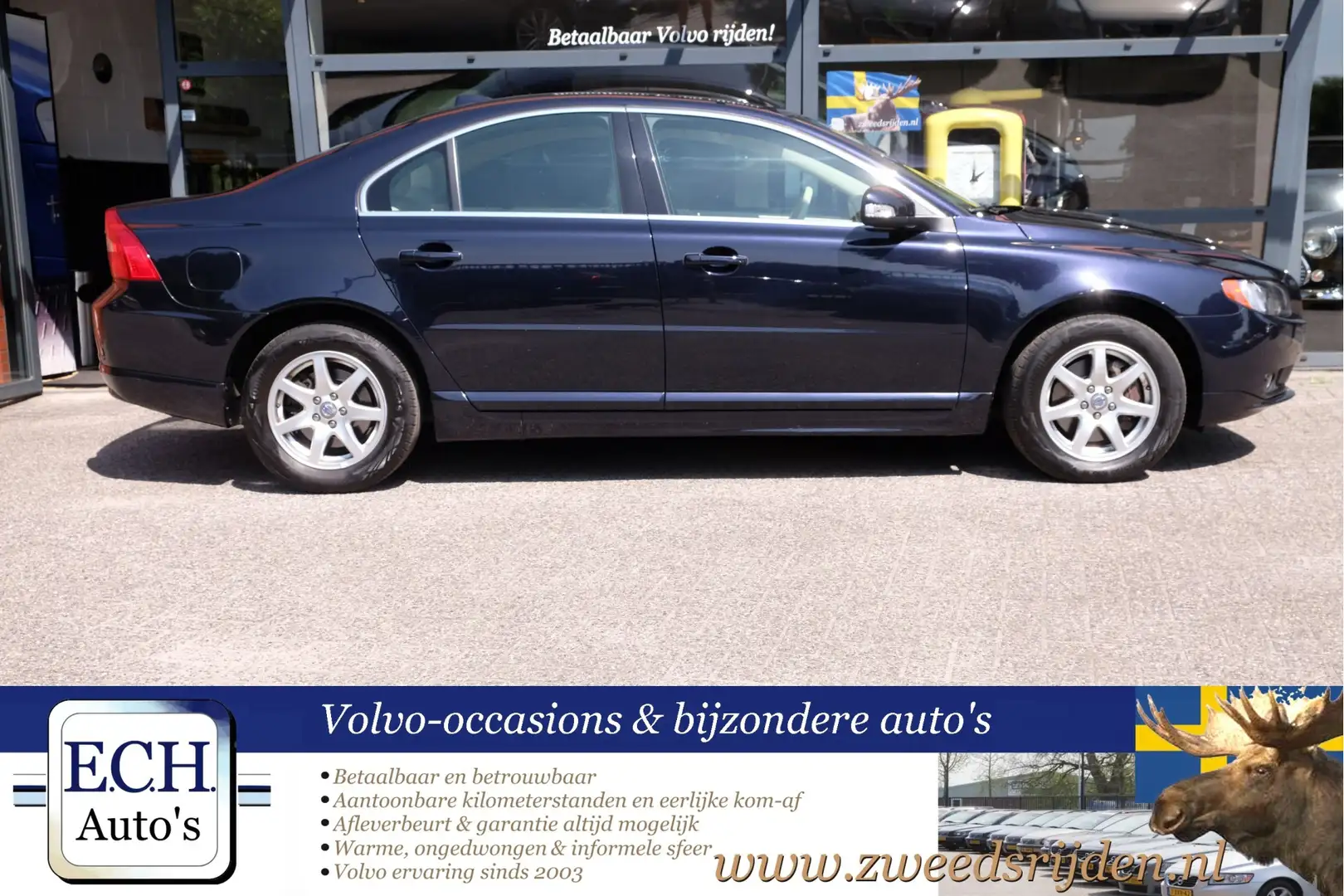 Volvo S80 3.2 238 pk Aut. AWD Leer, Adaptieve CC, Dealer ond Bleu - 2