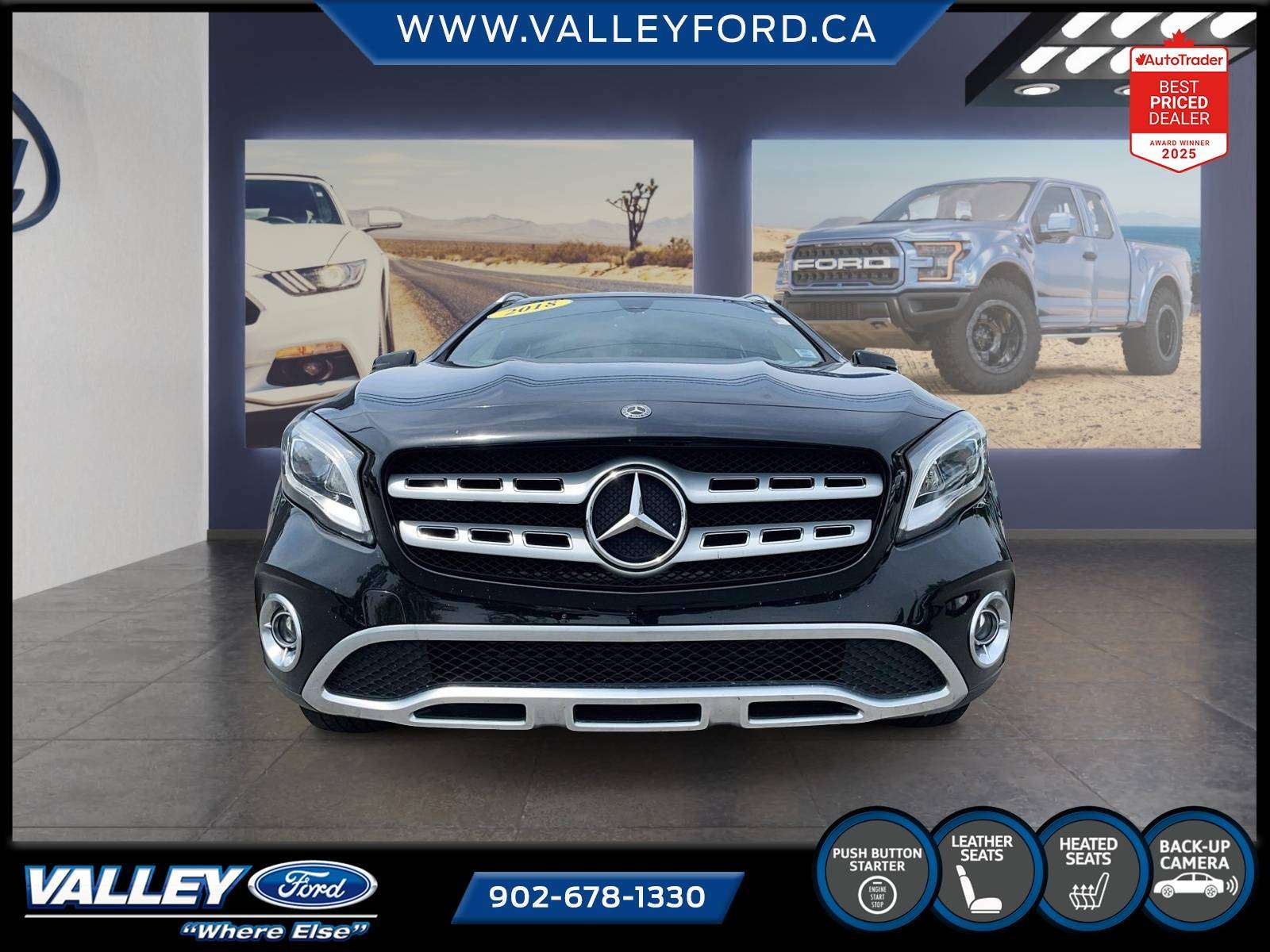 BLACK ONYX TRIM 2018 Mercedes-Benz GLA SUV / Crossover All-Wheel Drive Automatic