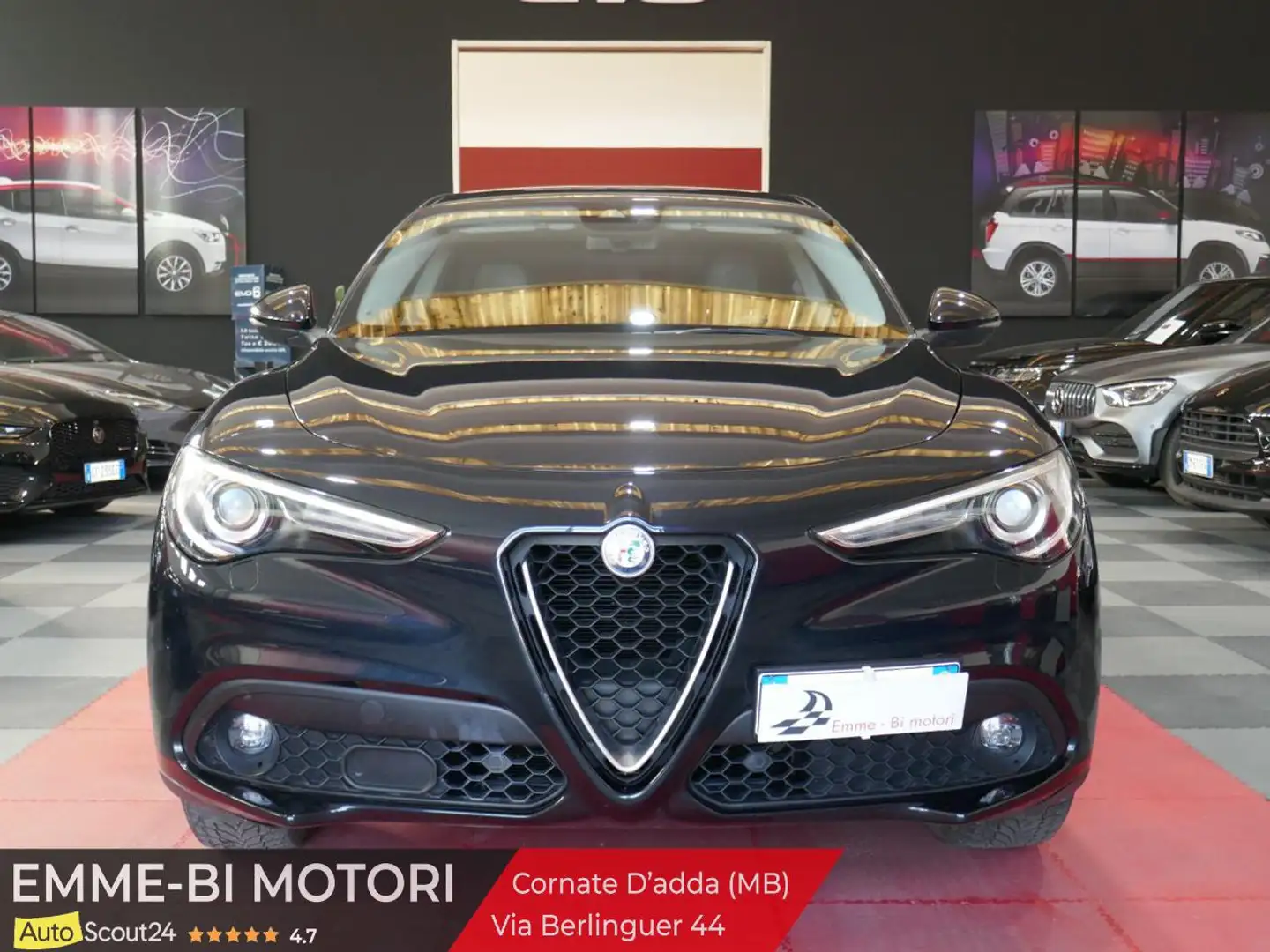 Alfa Romeo Stelvio 2.2 Turbodiesel 210 CV AT8 Q4 Super Noir - 2