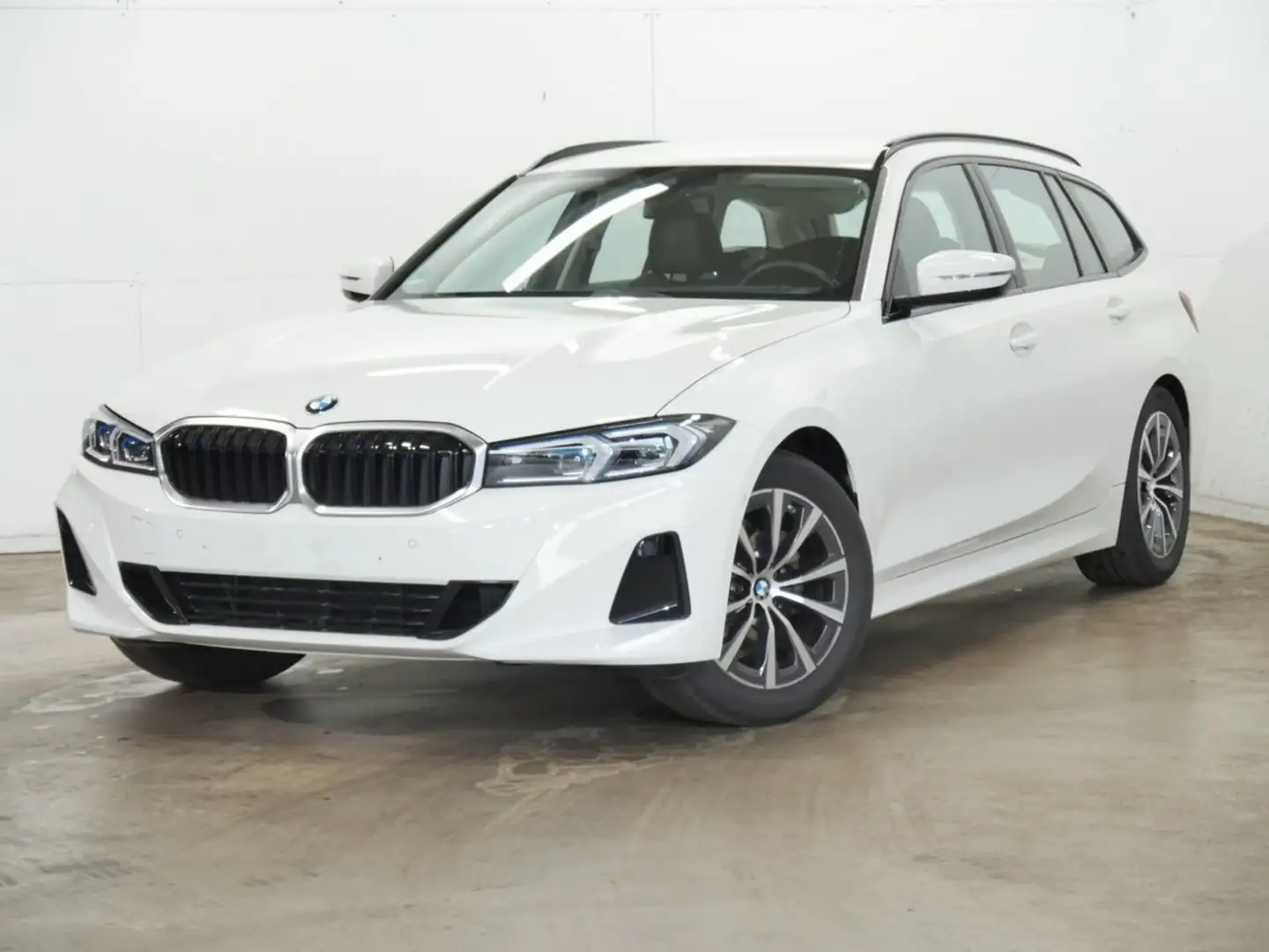 BMW 318 i Touring LED SpurAss AHK HiFi Navi ParkAss Blanco - 1