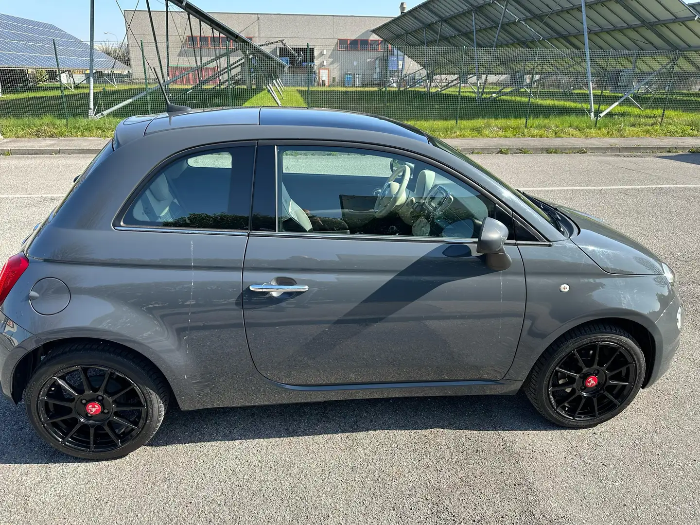 Fiat 500 500 1.2 Lounge 69cv Grigio - 1