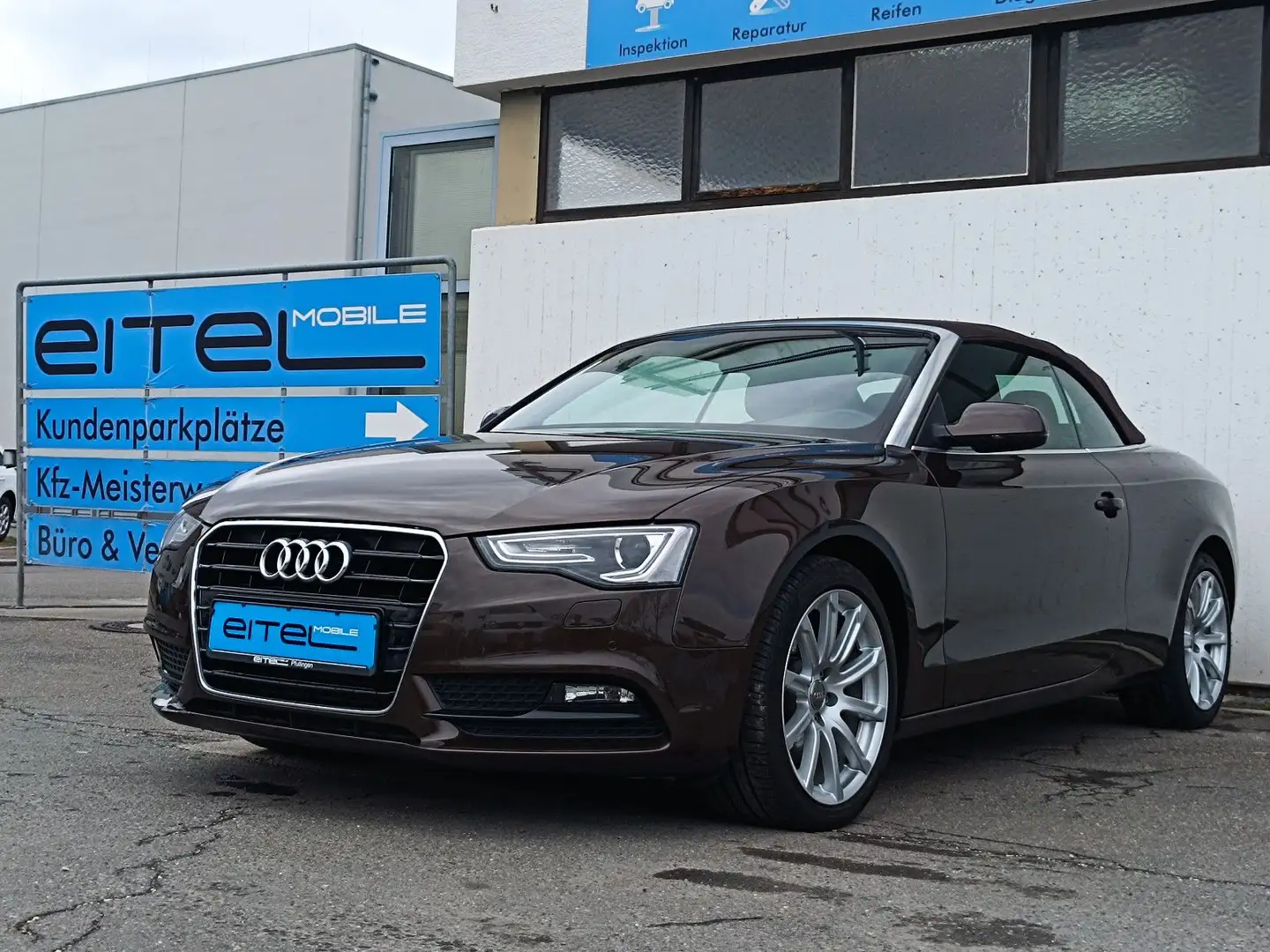 Audi A5 Cabrio 3.0 TDI Alcantara Xenon Navi PDC Braun - 1