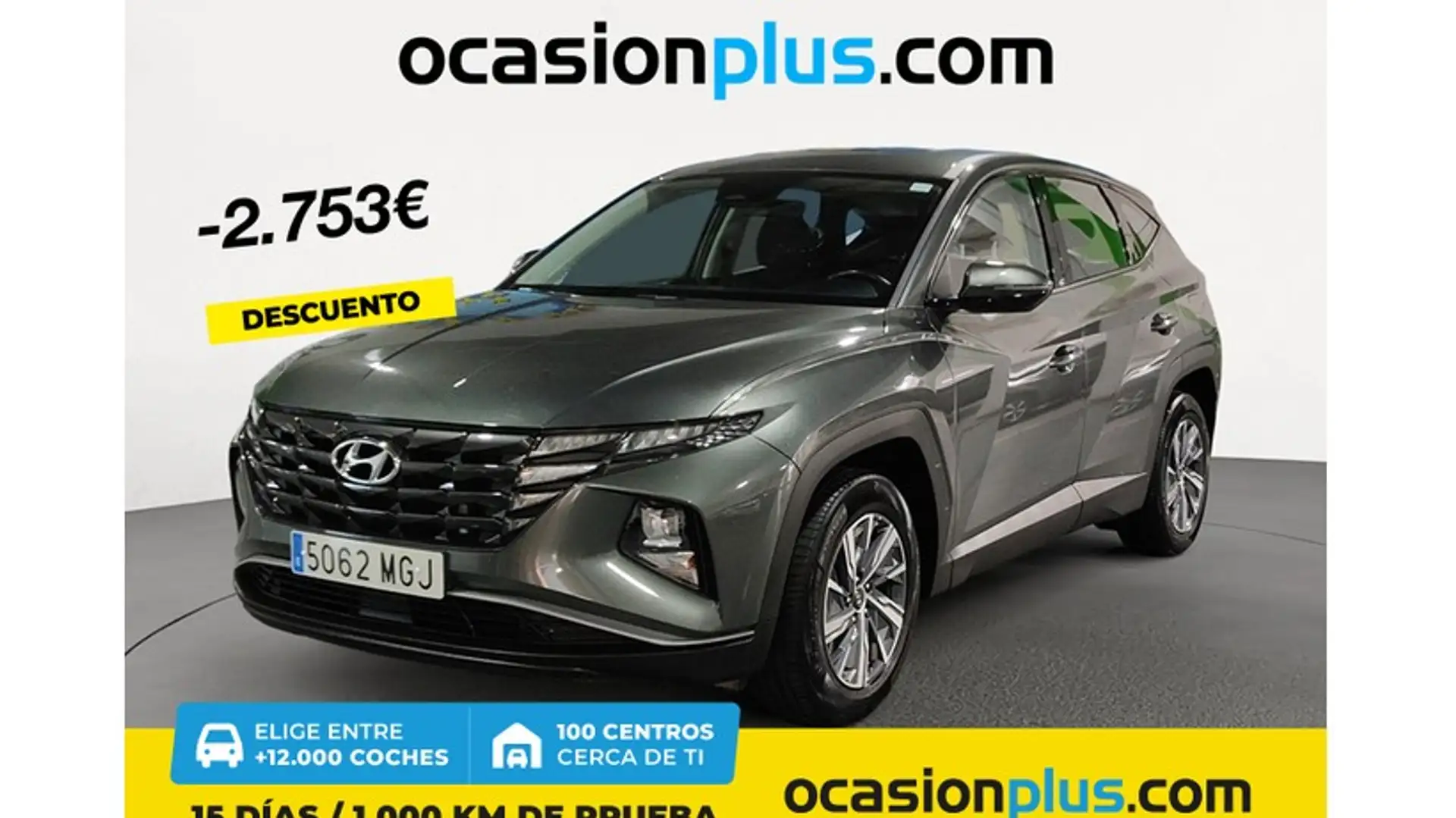 Hyundai TUCSON 1.6 CRDI Klass 4x2 Gris - 1