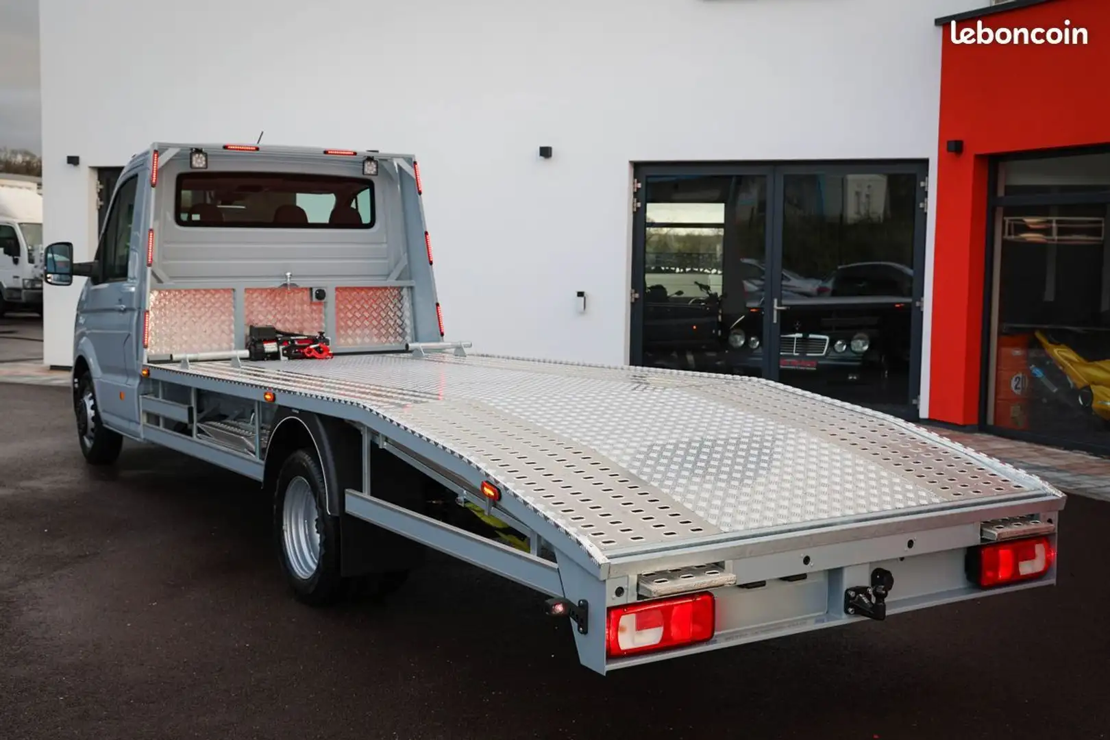 Volkswagen Crafter 2.0 bi TDi 177ch boîte automatique porte voiture neuf Gris - 2