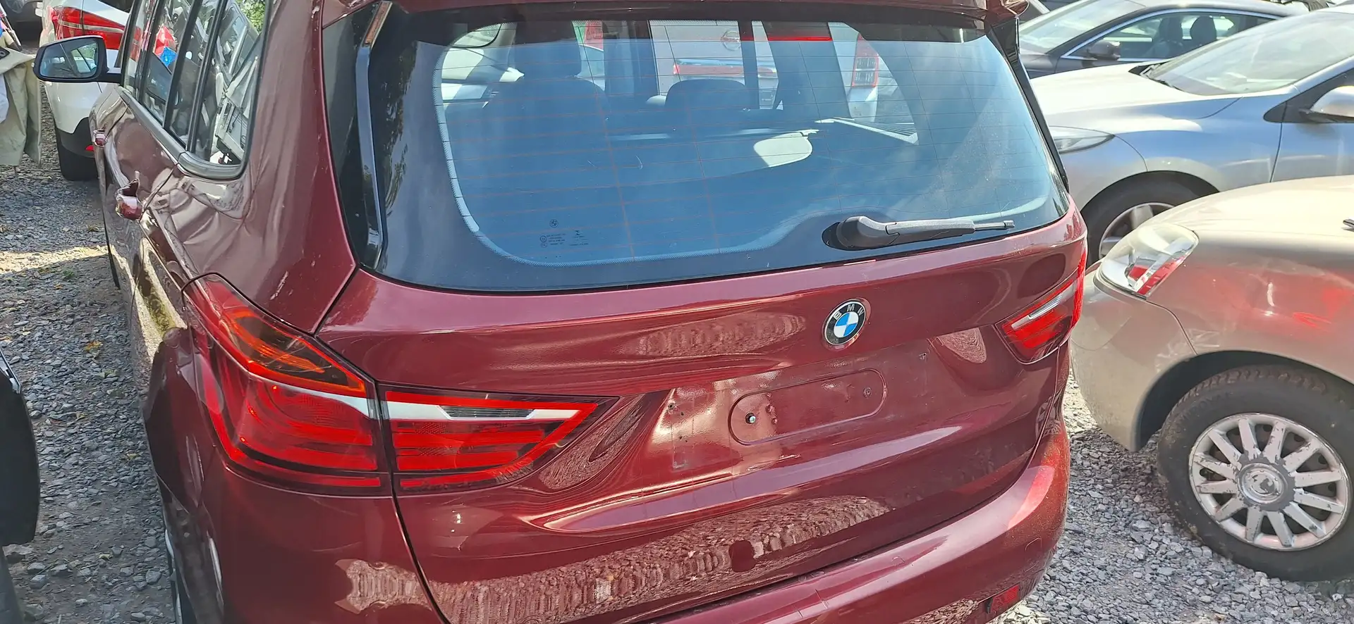 BMW 216 Gran Tourer 216 dA - EURO6b Rood - 2