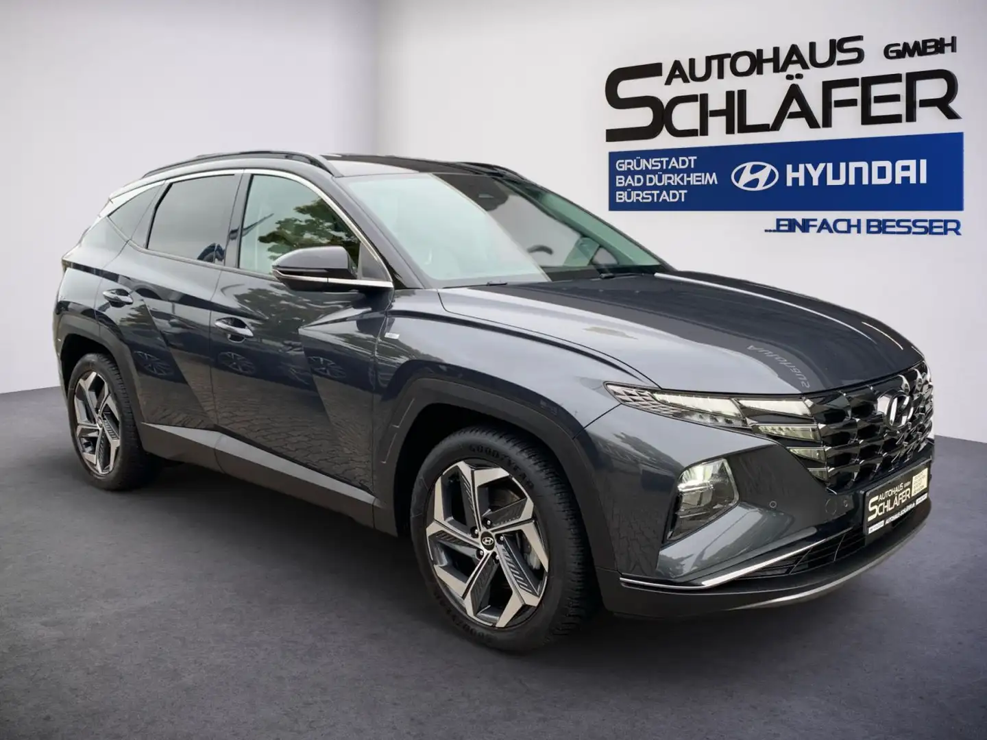Hyundai TUCSON TUCSON 1.6 CRDi 7-DCT Prime Mild-Hybrid ECS Assi Grau - 2