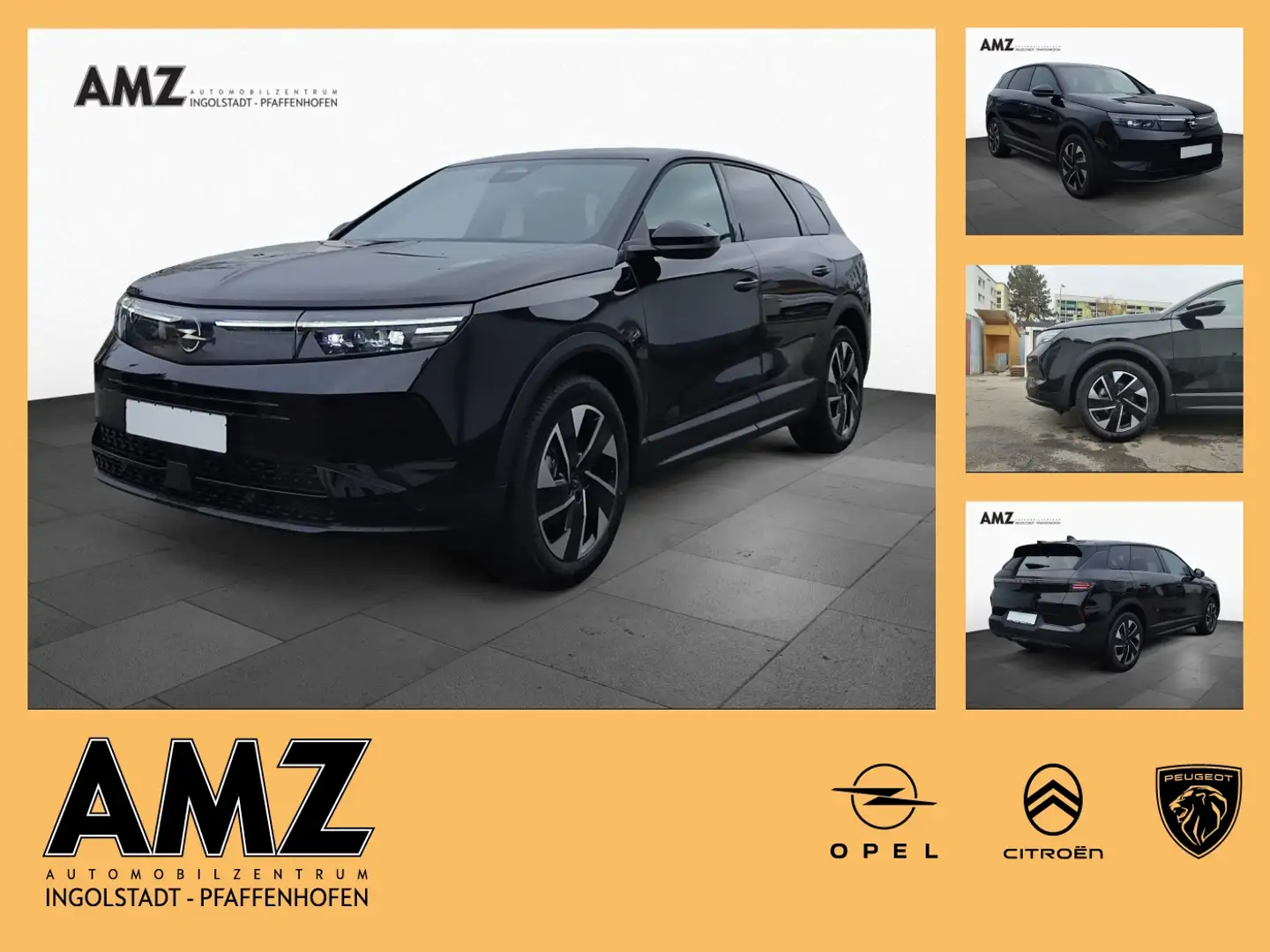 Opel Grandland Neuer  MHEV GS NAVI PDC KAM MATRIX Zwart - 1