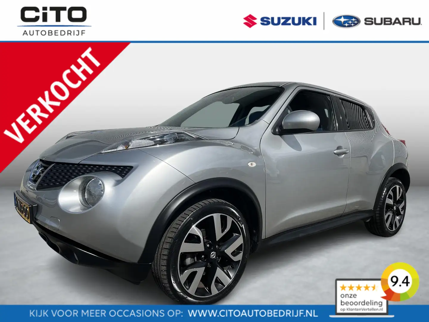 Nissan Juke 1.6 Connect Edition | Trekhaak | LM Velgen | Navi Grijs - 1