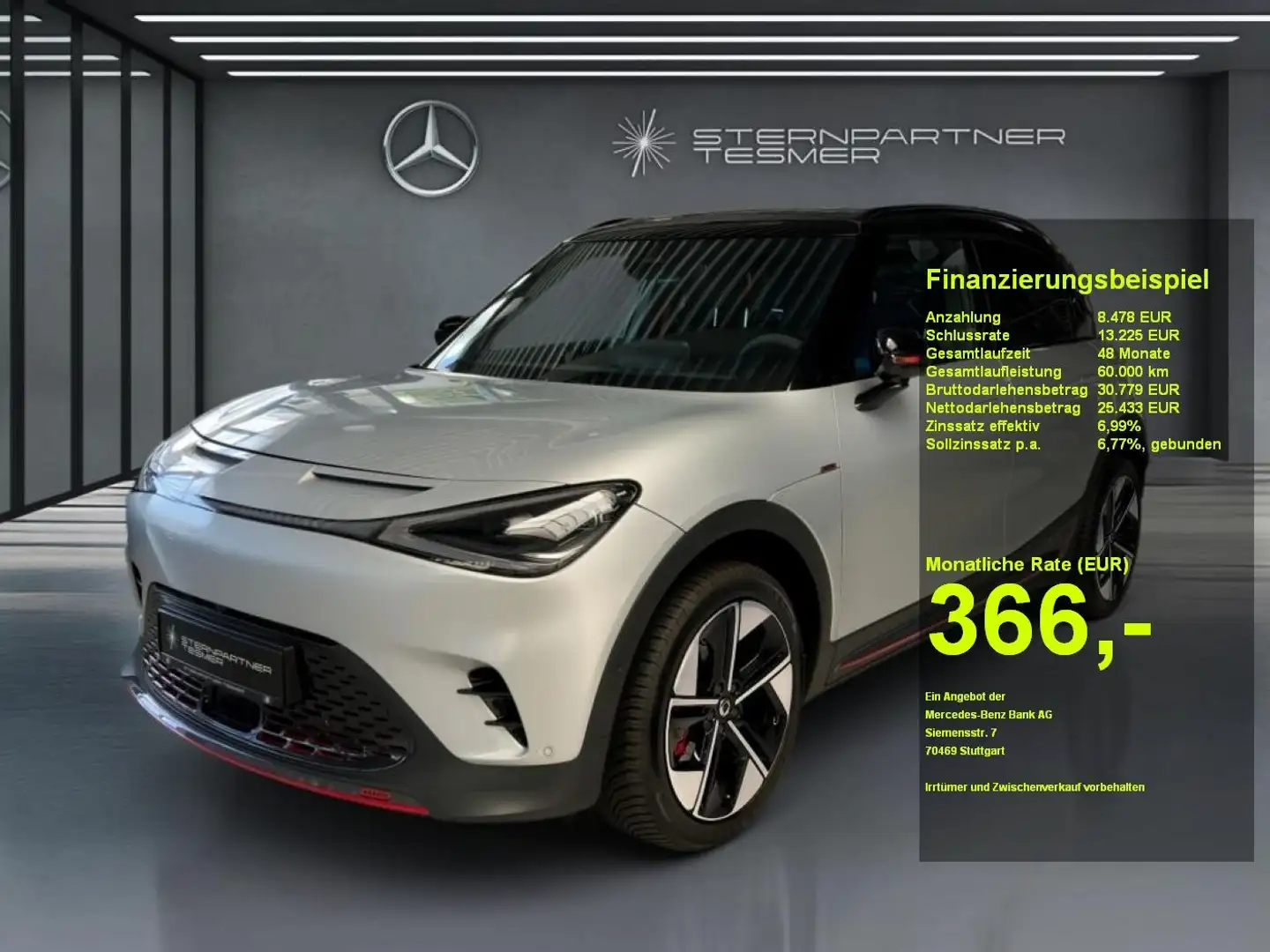 smart #1 Smart #1 BRABUS Silber - 1
