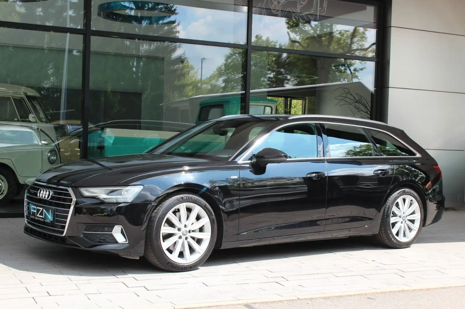 Audi A6 Avant 45 TDI quattro S Line Sport Plus 1.Hand Nero - 2