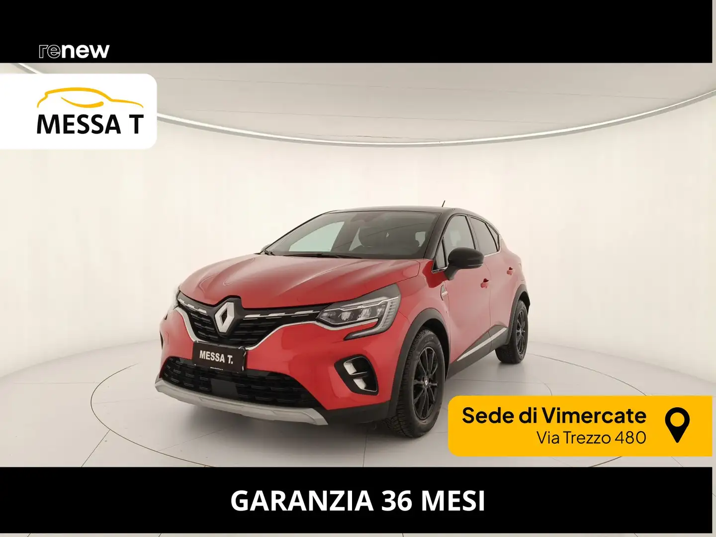 Renault Captur 1.6 E-Tech phev Intens 160cv - GARANZIA 36 MESI Rouge - 1