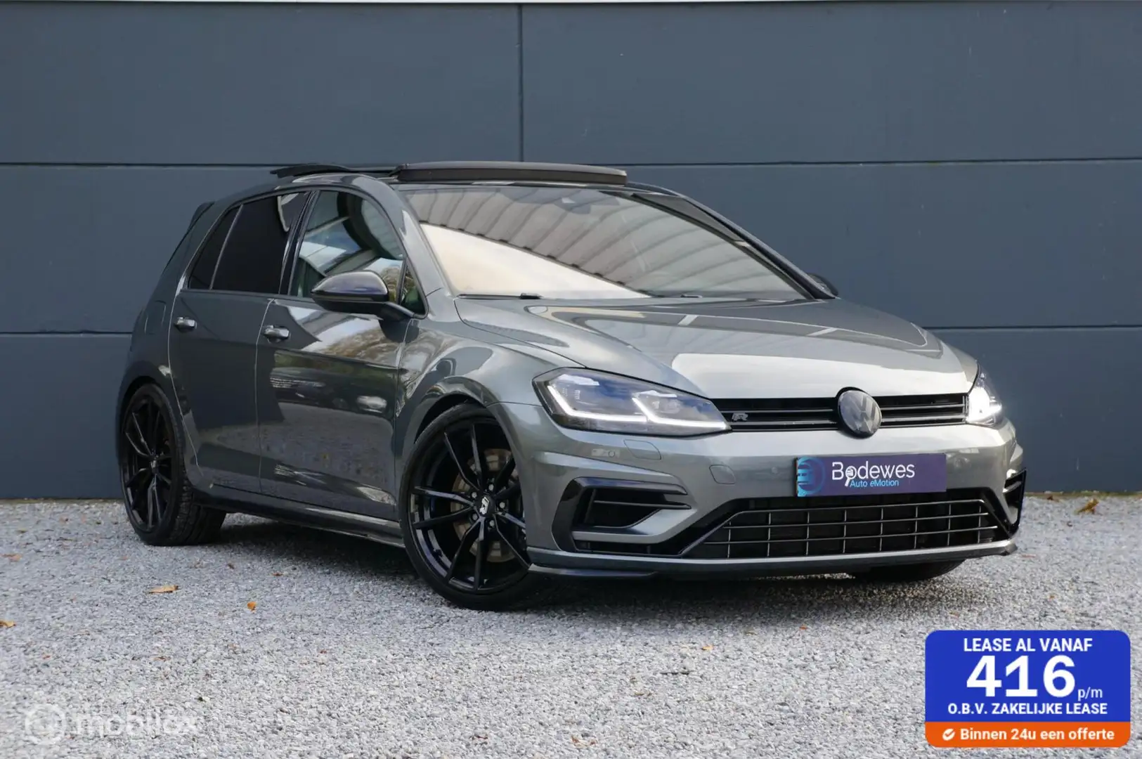 Volkswagen Golf 2.0 TSI 4Motion R DSG Pano DynAudio 388pk ! Gris - 1