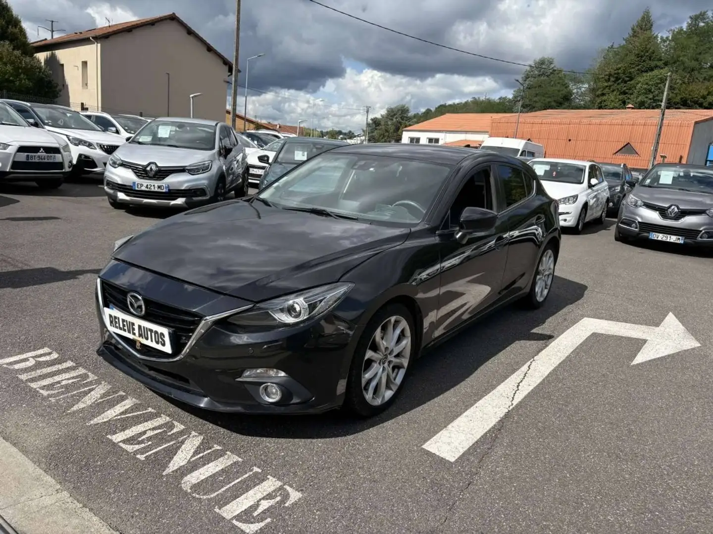 Mazda 3 III 2.2 SKYACTIV-D 150 Elégance BVA PROBLEME MOTEUR Noir - 2