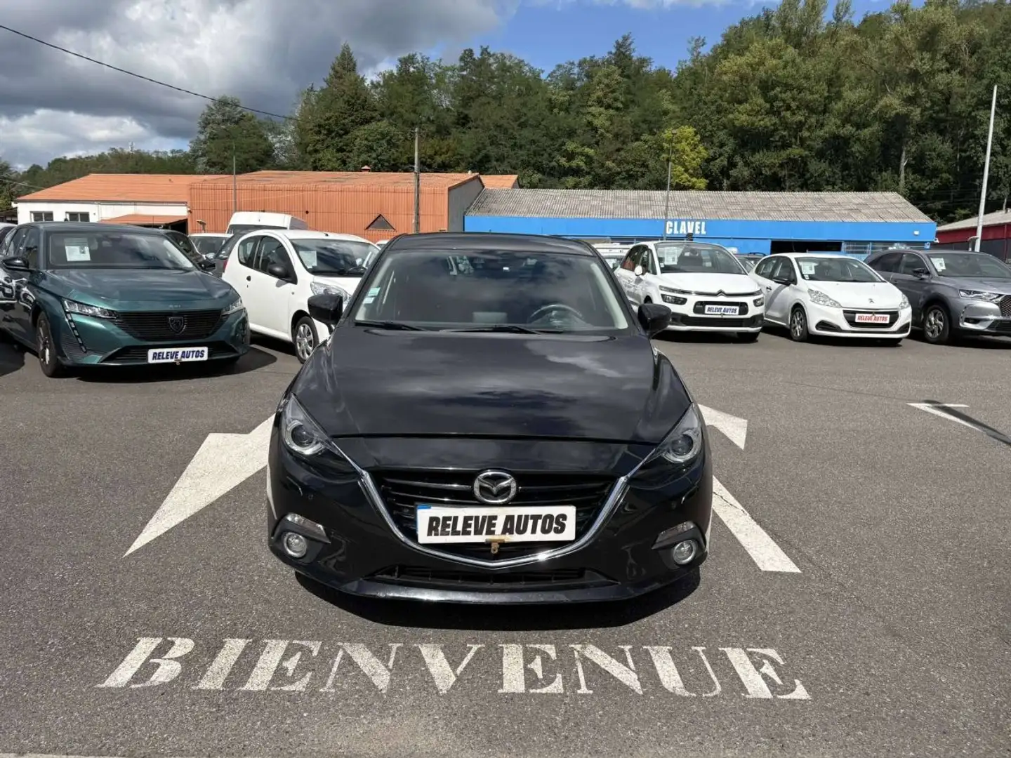 Mazda 3 III 2.2 SKYACTIV-D 150 Elégance BVA PROBLEME MOTEUR Noir - 1