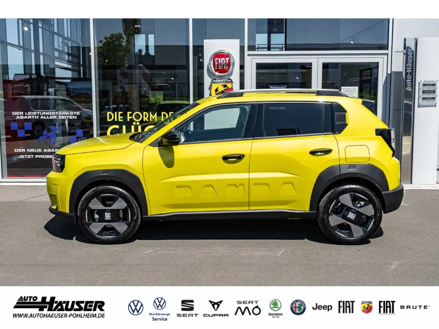 Fiat Grande Panda La Prima Hybrid 1.2 eDCT SOFORT WINTER NAVI KAMERA Gelb - 2