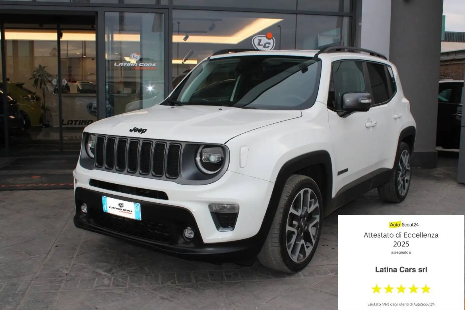 Jeep Renegade 1.6 mjt S 130cv Con TELECAMERA & NAVIGATORE Bianco - 1