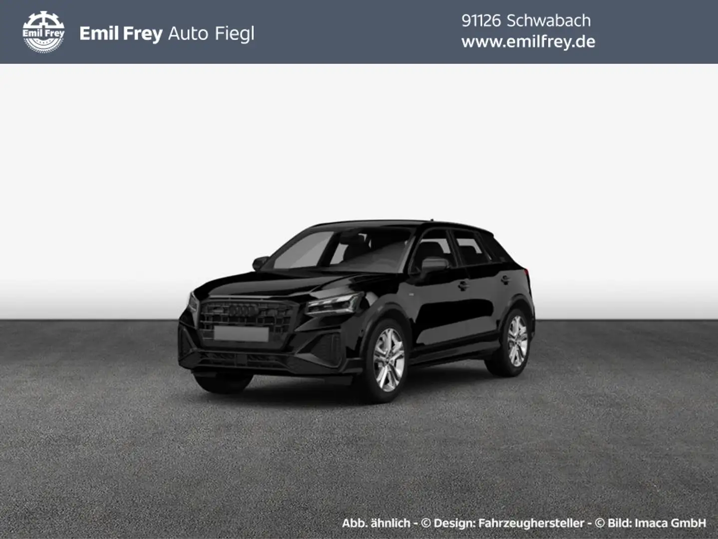 Audi Q2 35 TFSI S tronic S line Schwarz - 1