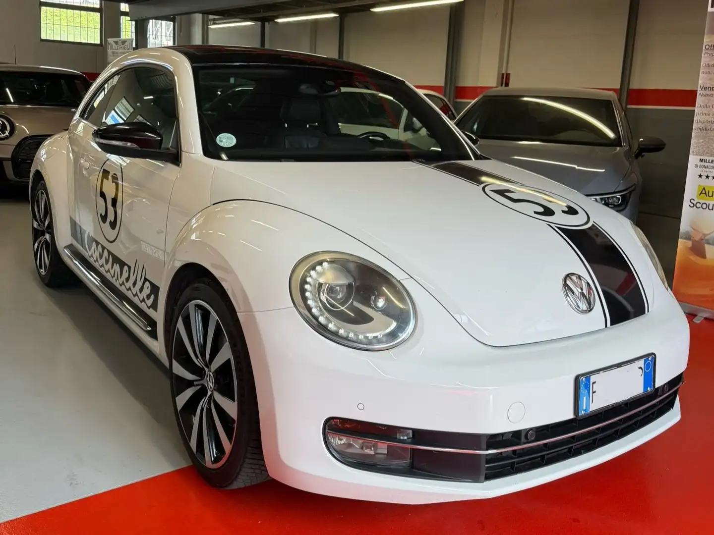 Volkswagen Maggiolino Maggiolino 2.0 tsi Sport dsg Bianco - 2