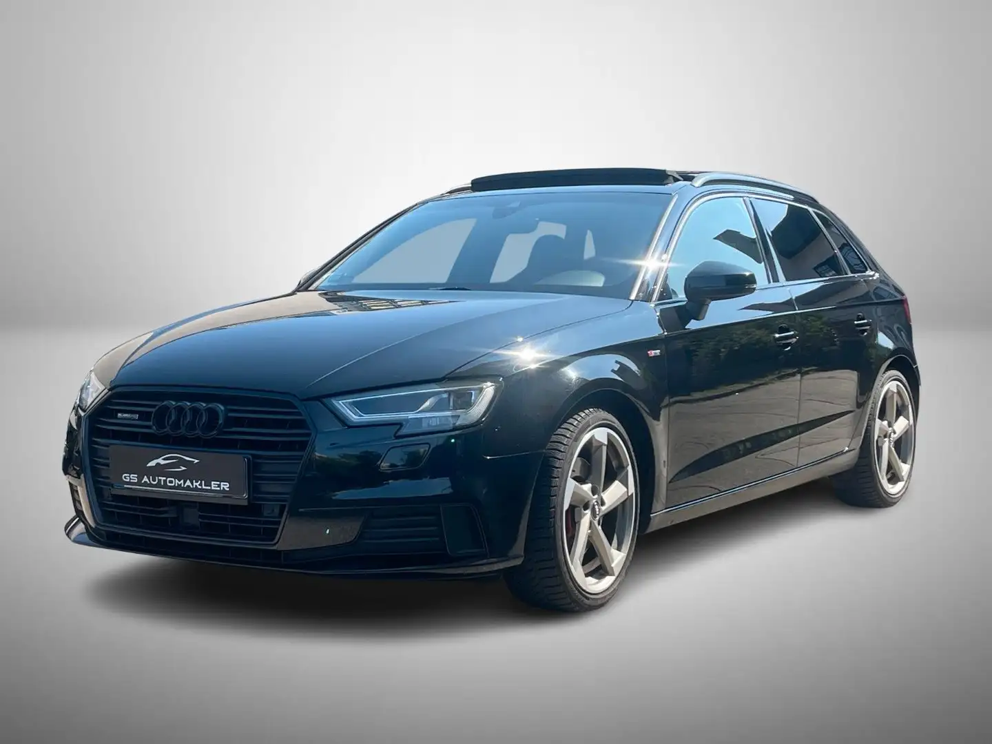 Audi A3 Sportback quattro S-Line MatrixLED PANO STDHZ Noir - 1