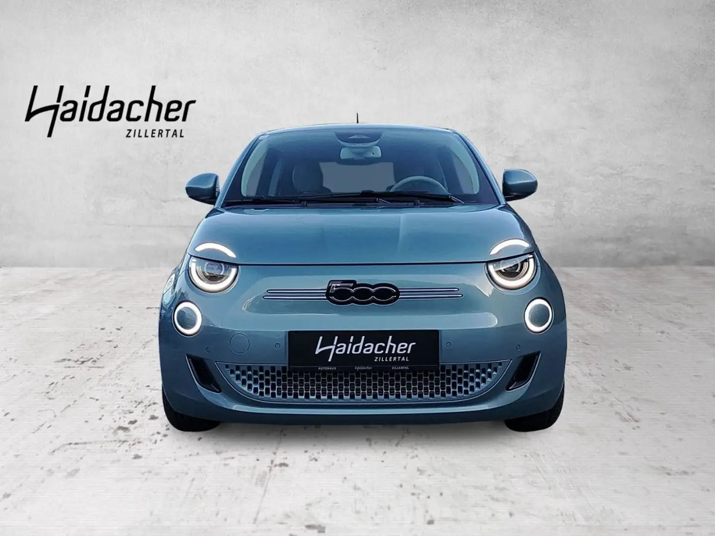 Fiat 500e Elektro La Prima 3+1 42 kWh RKam Klima PTS Albastru - 2