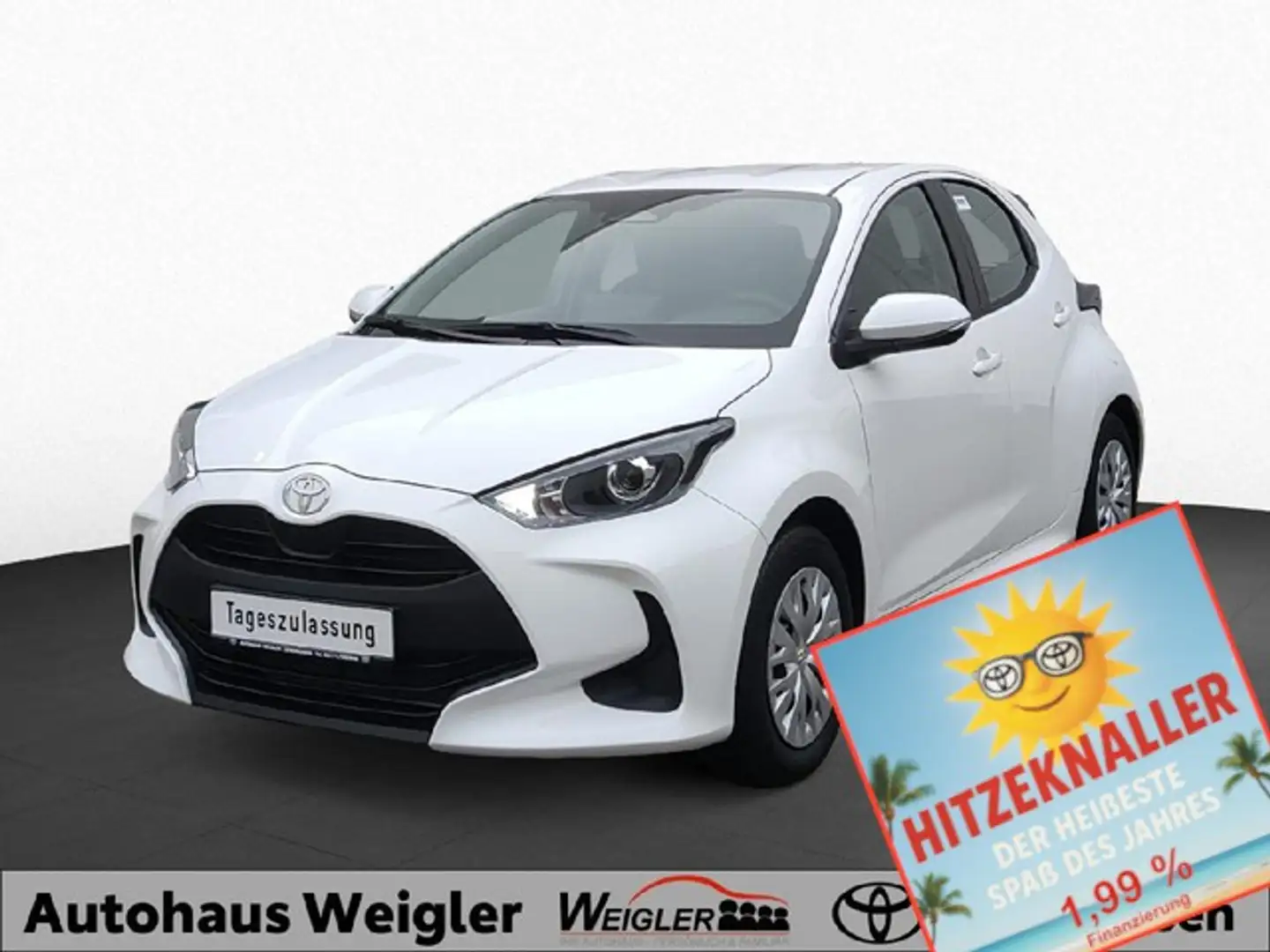 Toyota Yaris HEV Business Edition*Sitzheizung*Carplay* Weiß - 1