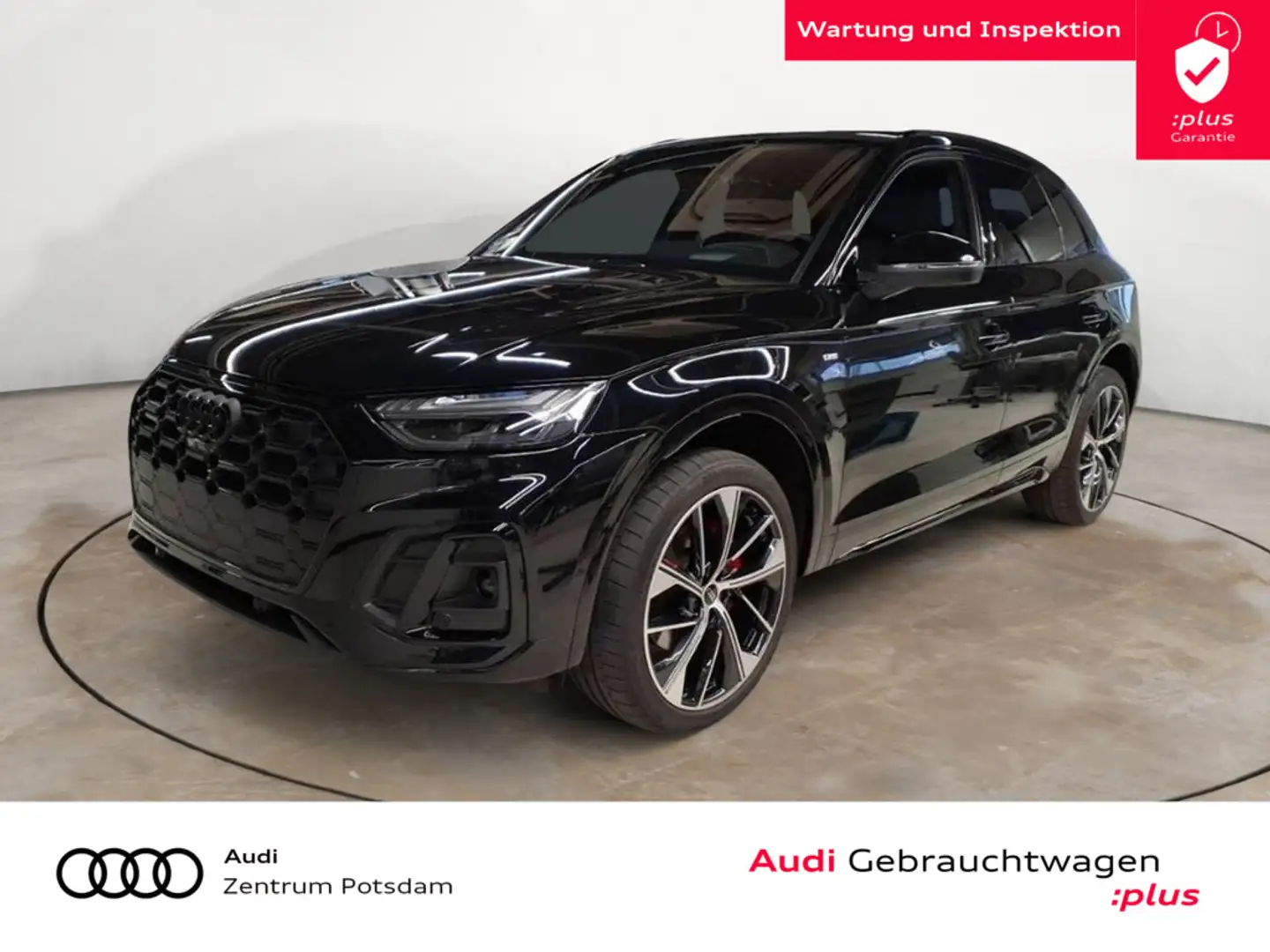 Audi Q5 45TFSI quattro S line MATRIX NAVI AHK B&O Negro - 1